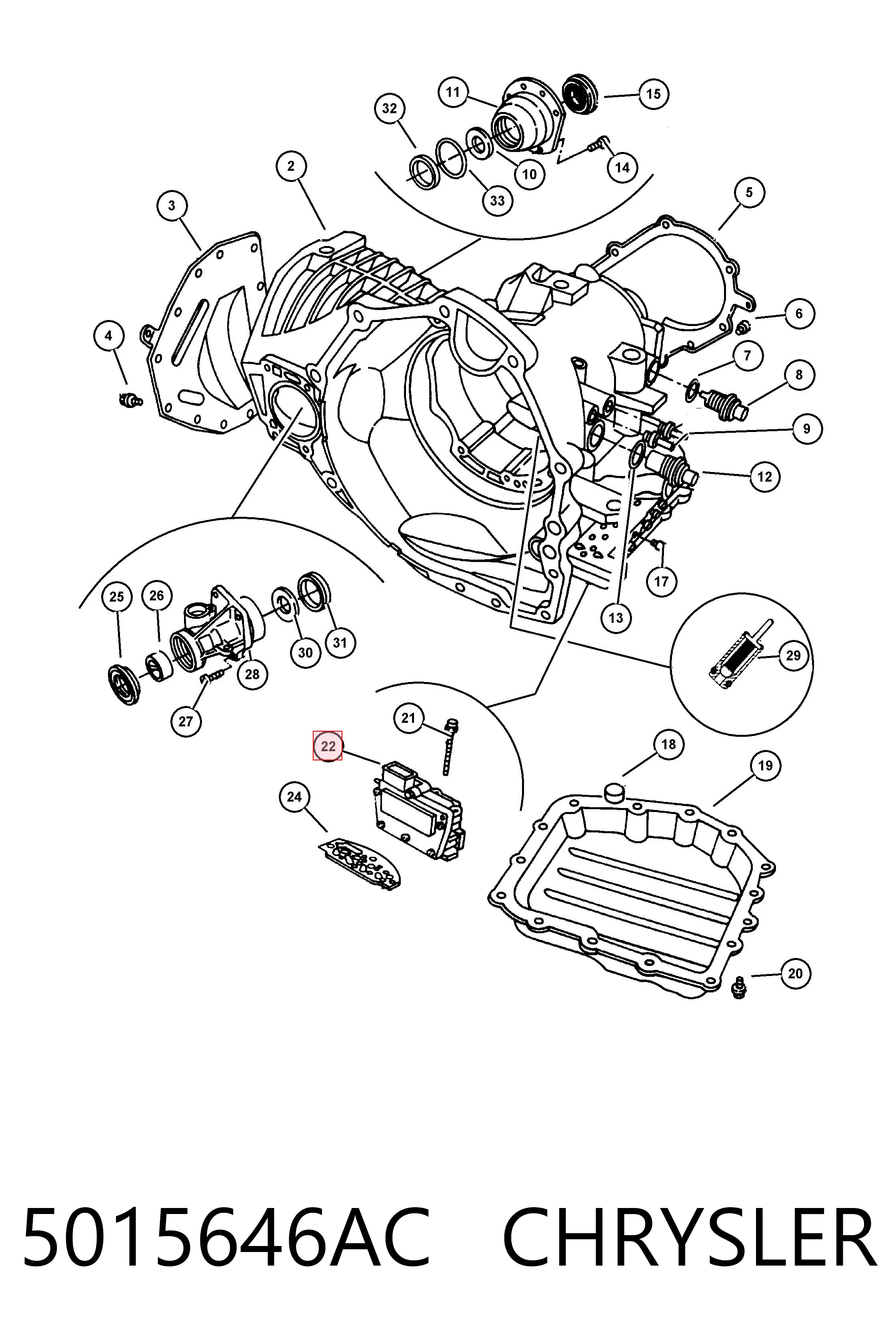 5015646AC Chrysler 