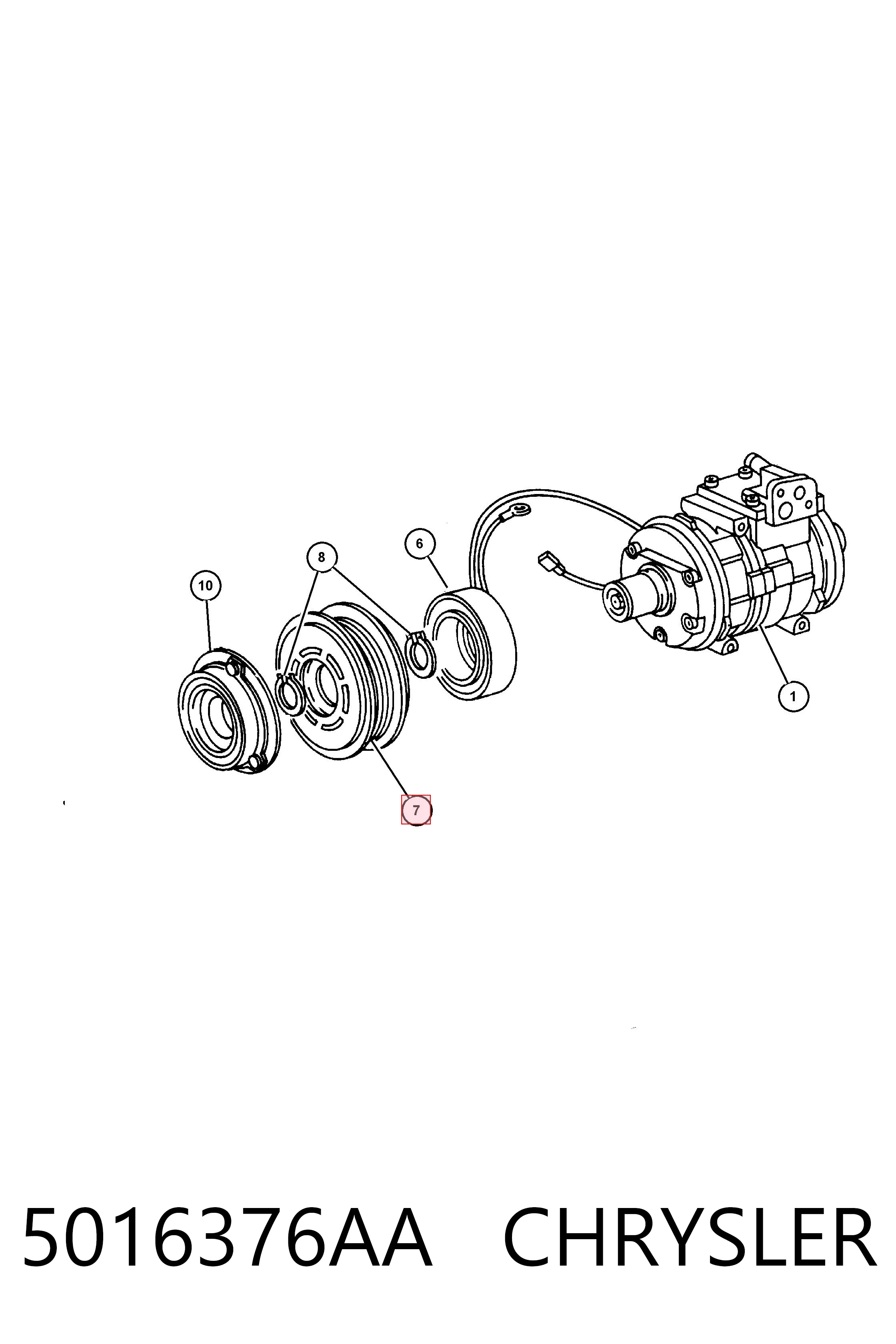 5016376AA Chrysler