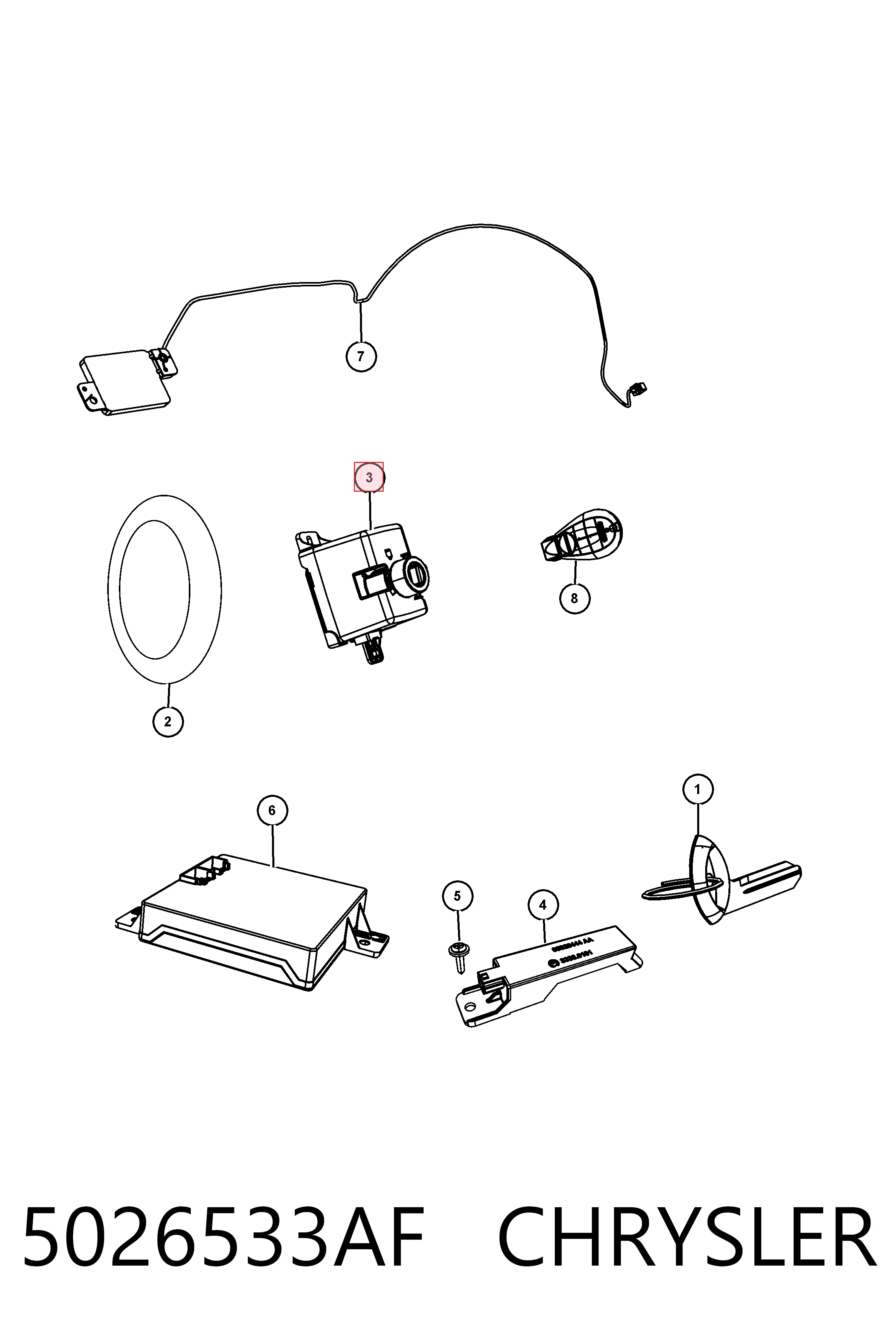 Купити K05026534AJ Fiat/Alfa/Lancia 