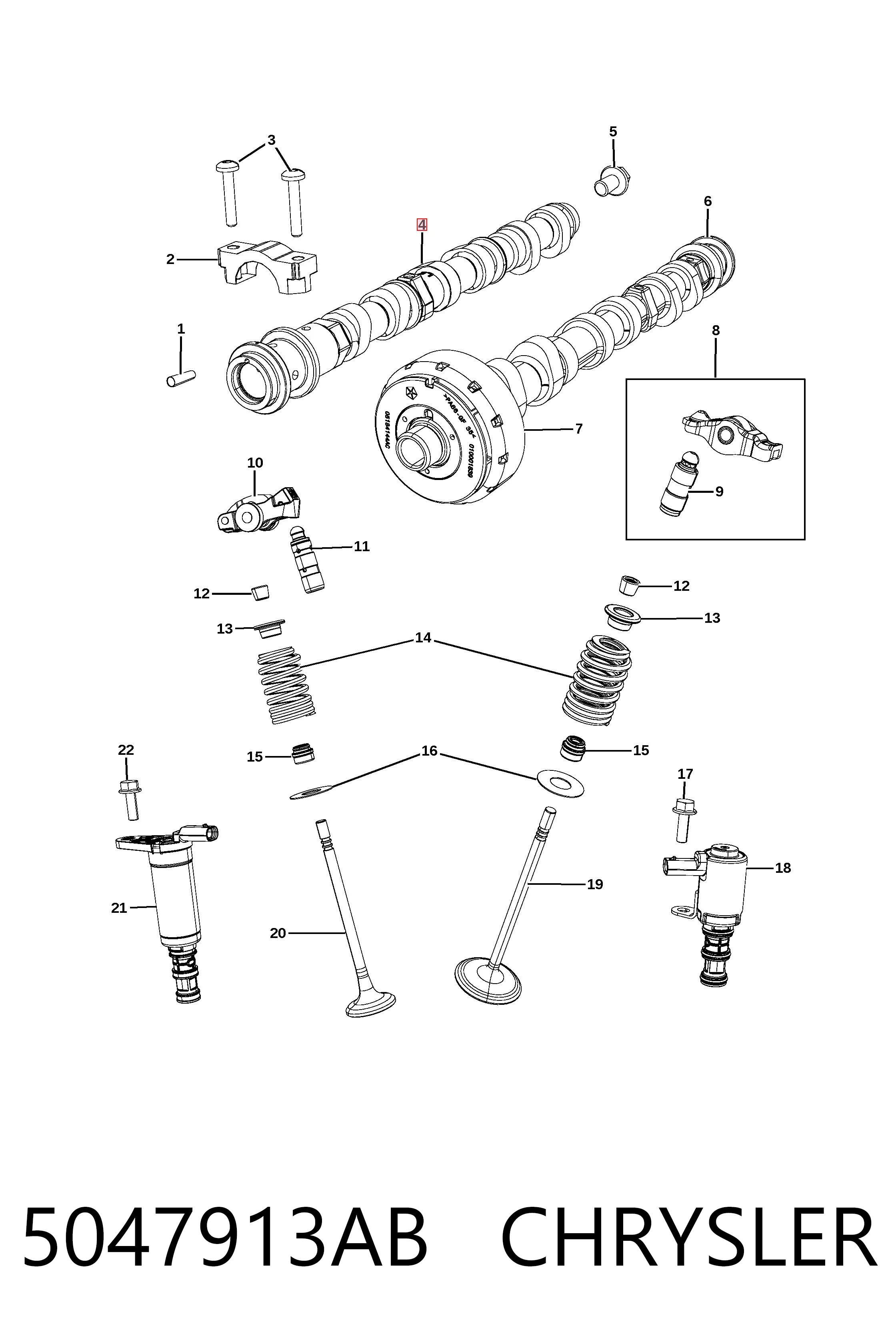 5047913AB Chrysler 