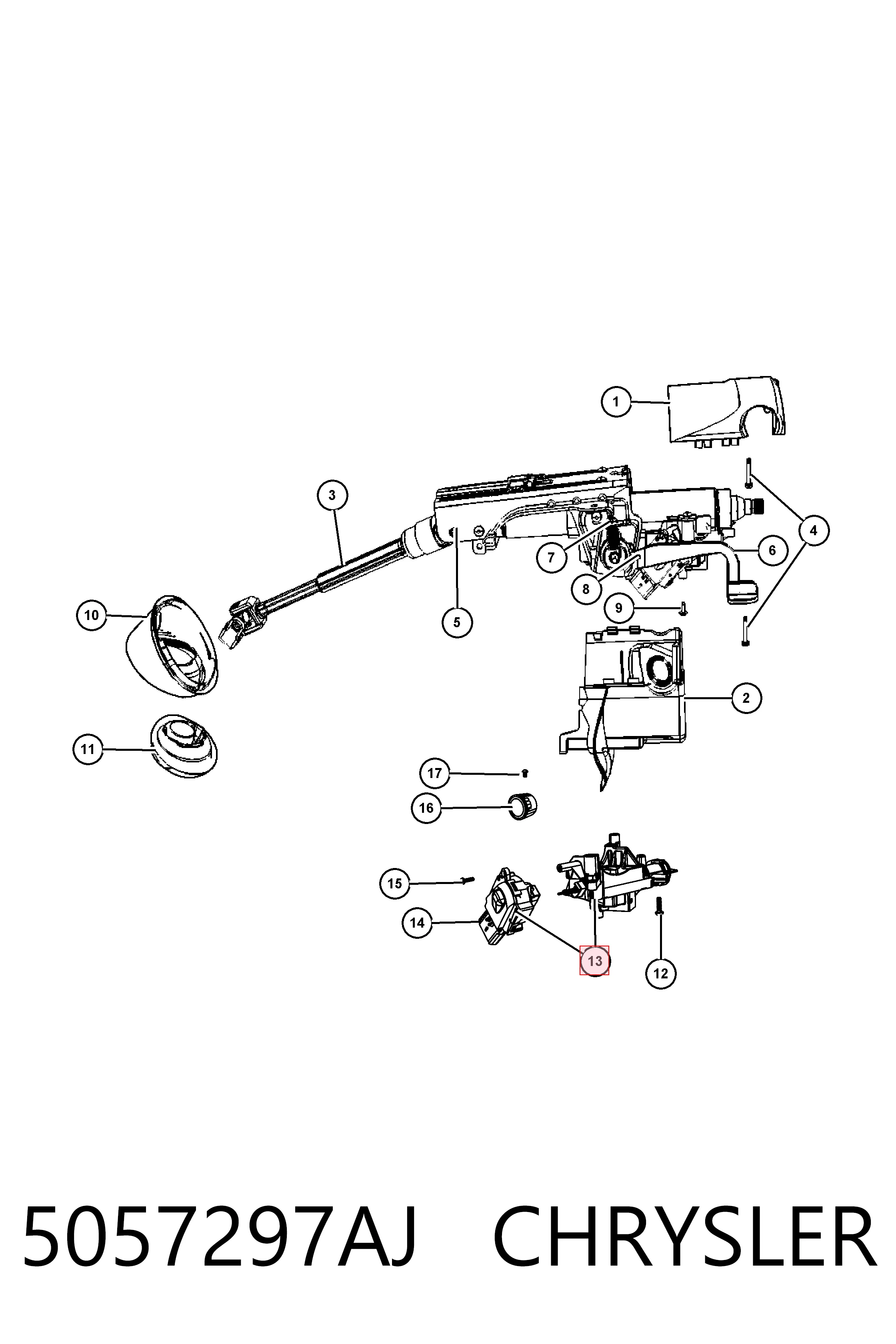 Купити K68054822AB Fiat/Alfa/Lancia 