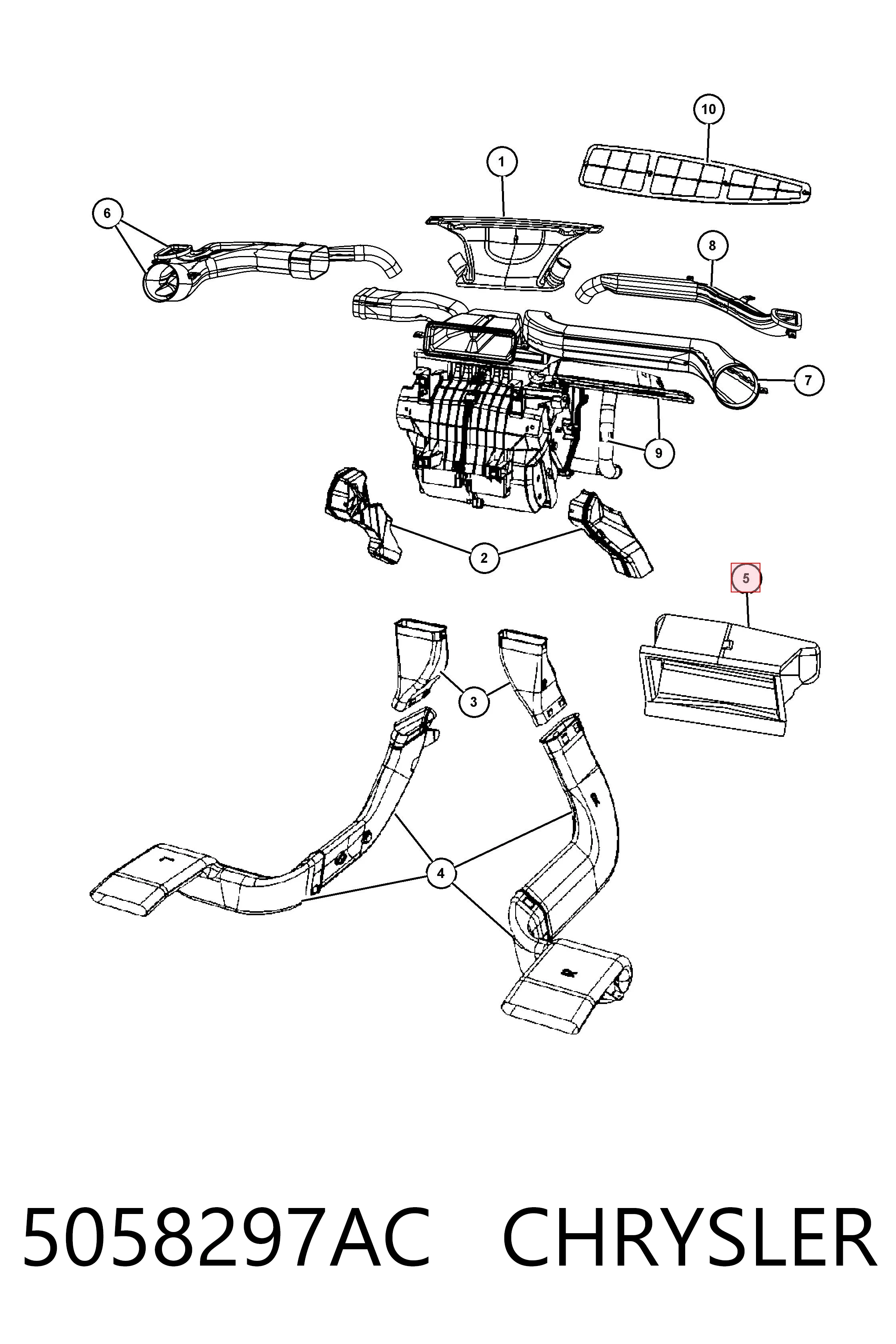 5058297AC Chrysler 