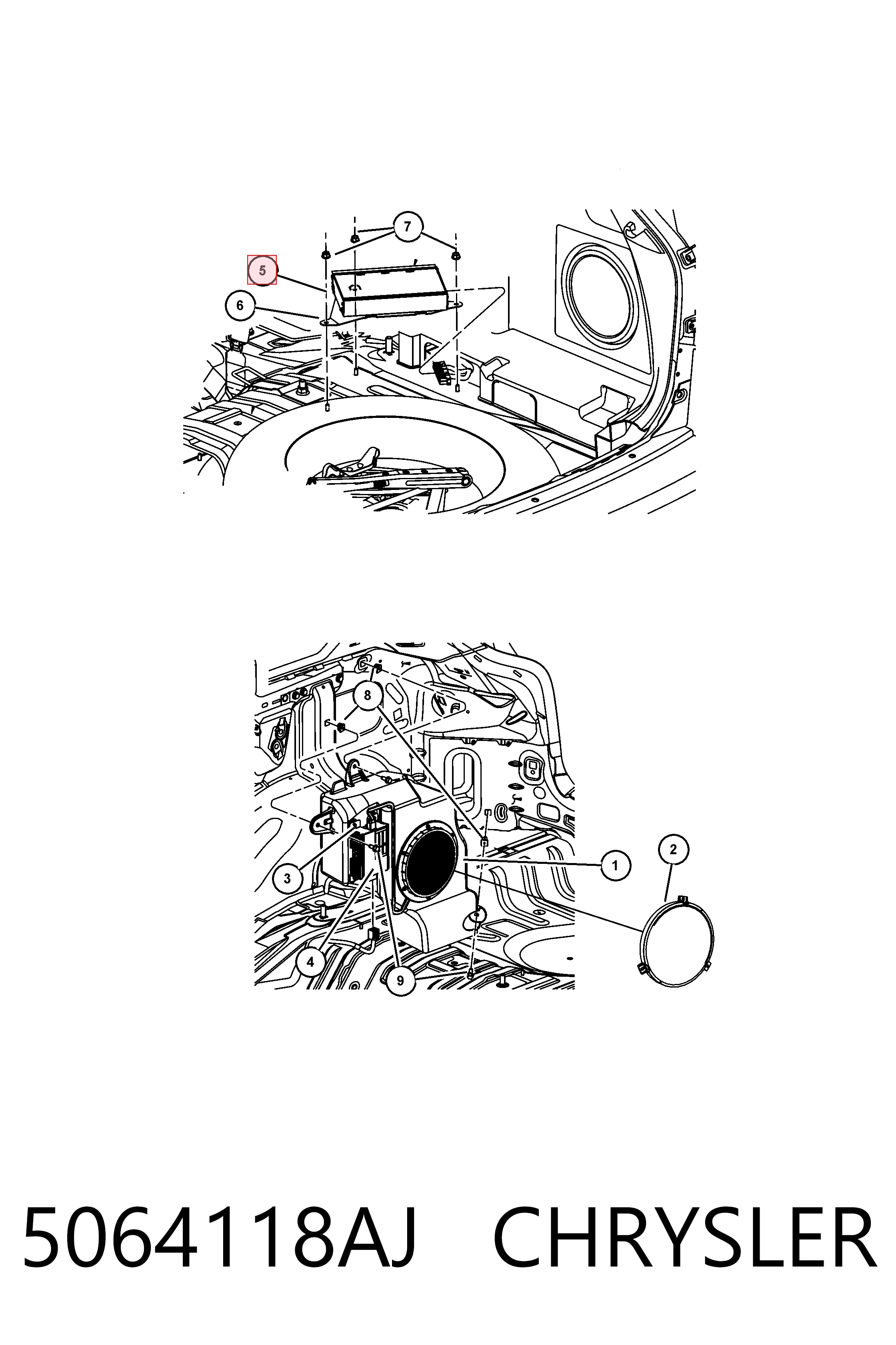 Fiat/Alfa/Lancia K05059073AO ціна, від 13.47 USD
