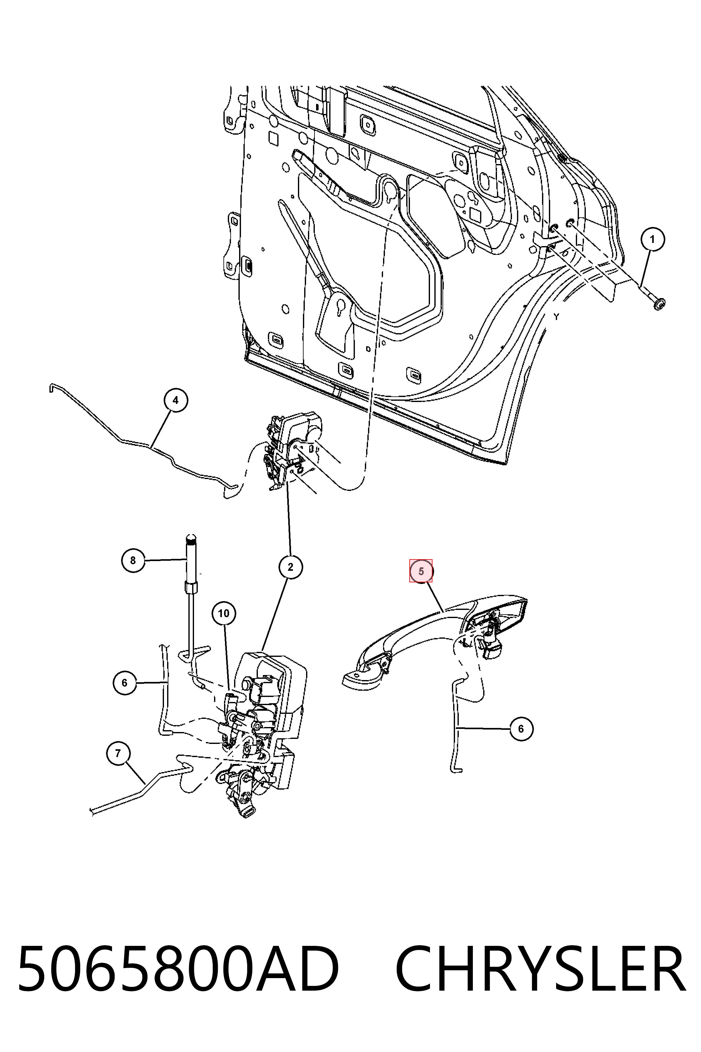 5065800AD Chrysler 