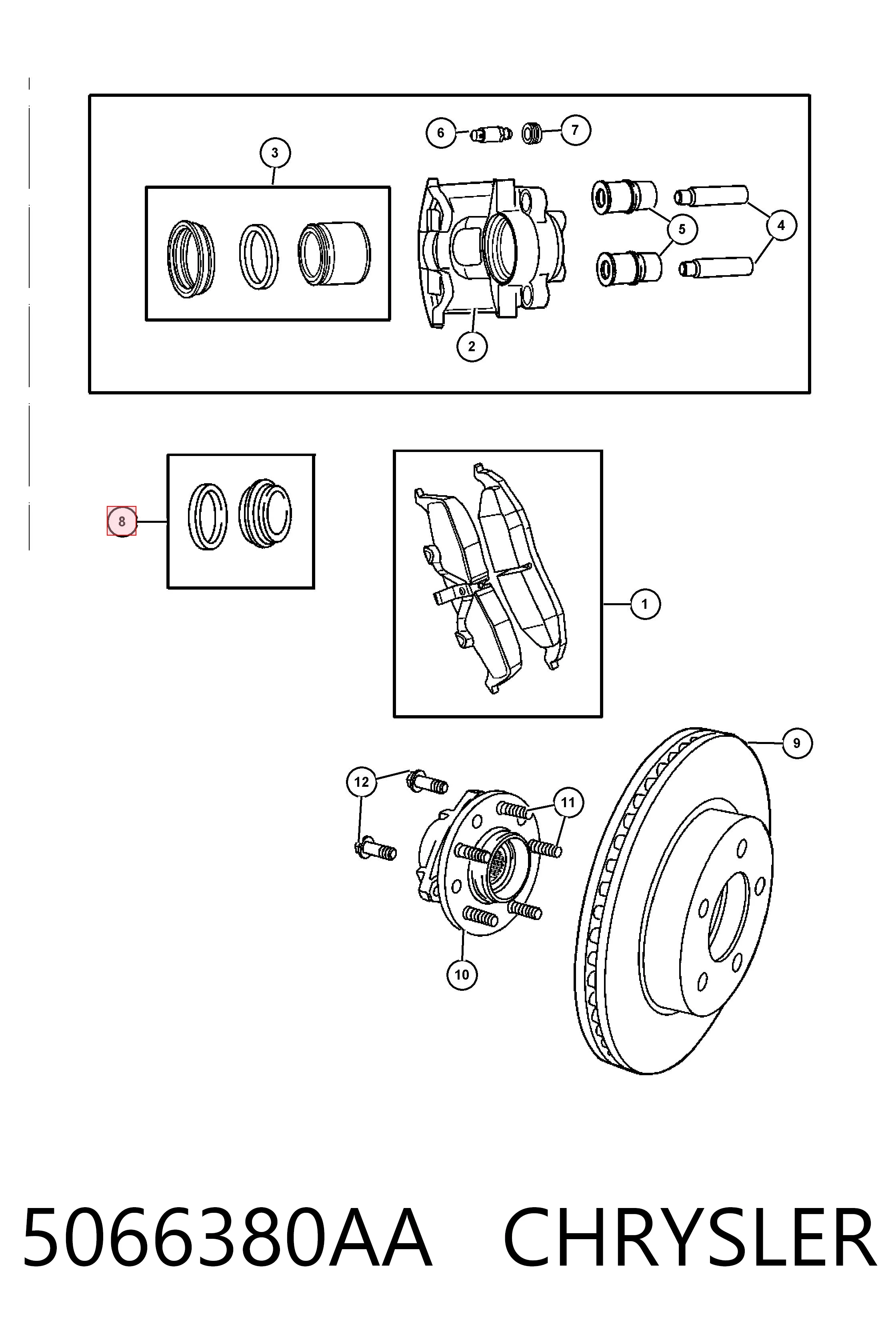 5066380AA Chrysler 