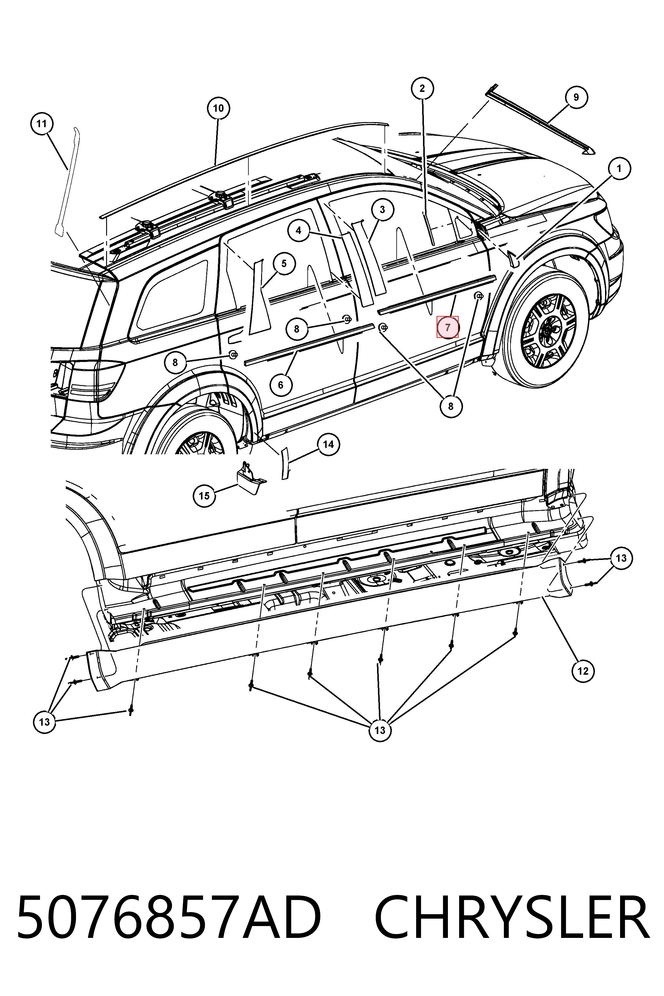 5076857AD Chrysler 
