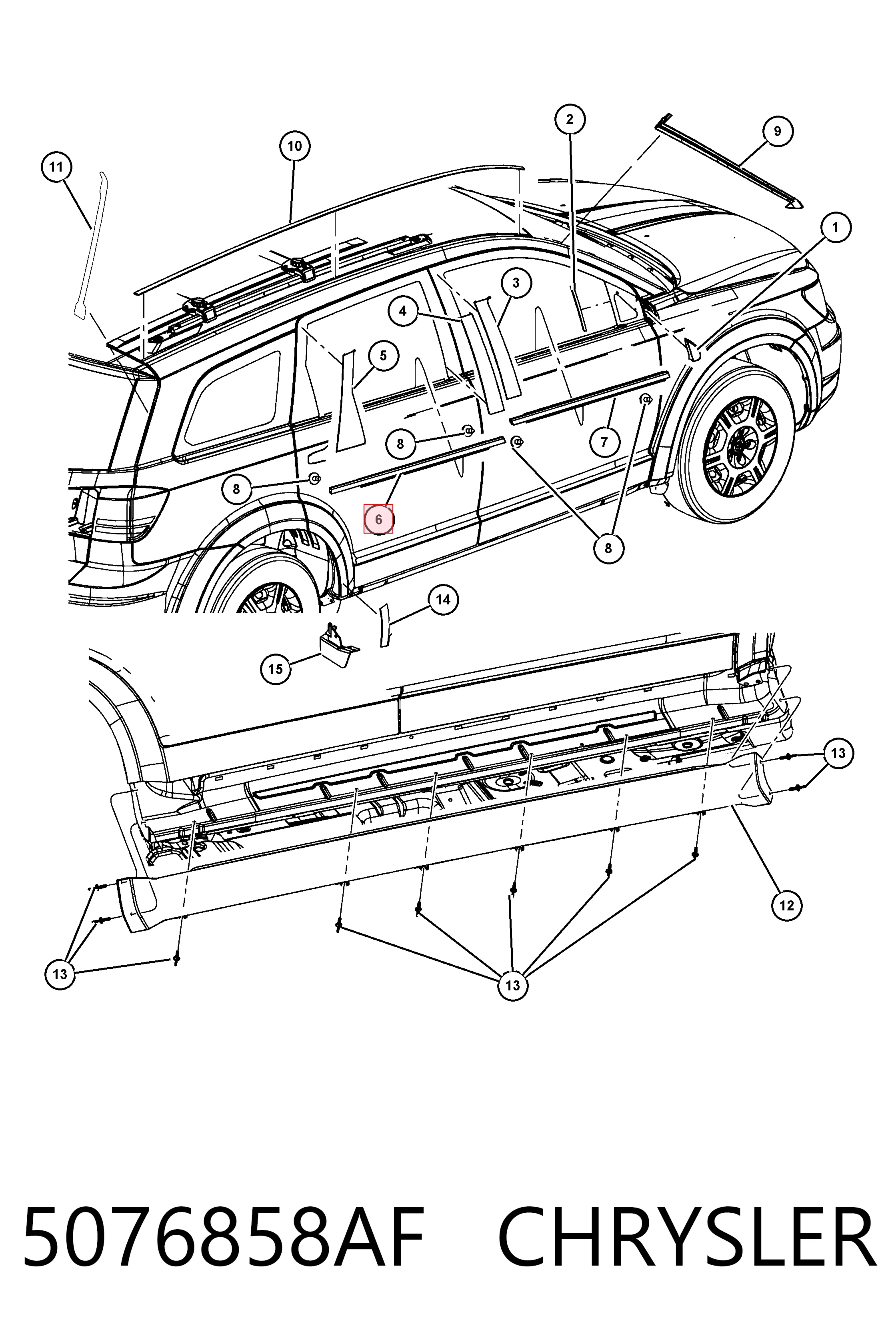  Fiat/Alfa/Lancia K05076858AF