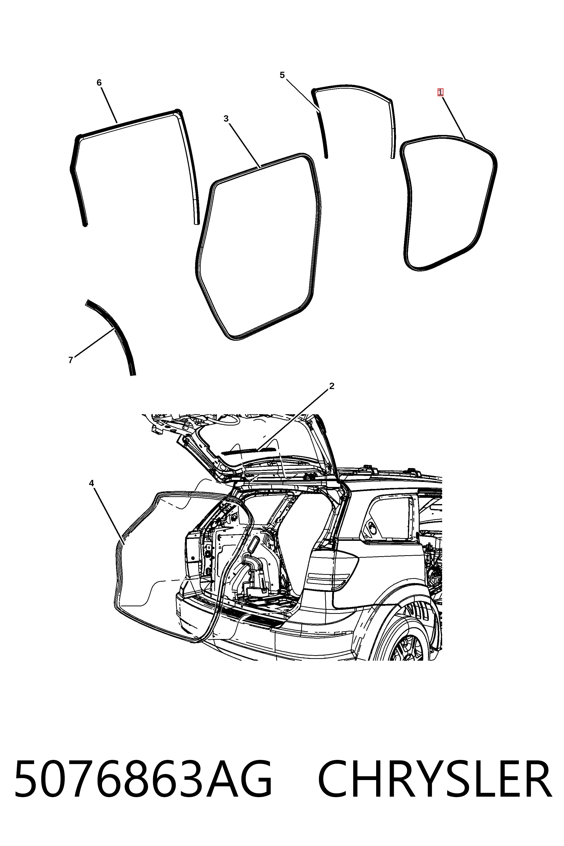5076863AG Chrysler