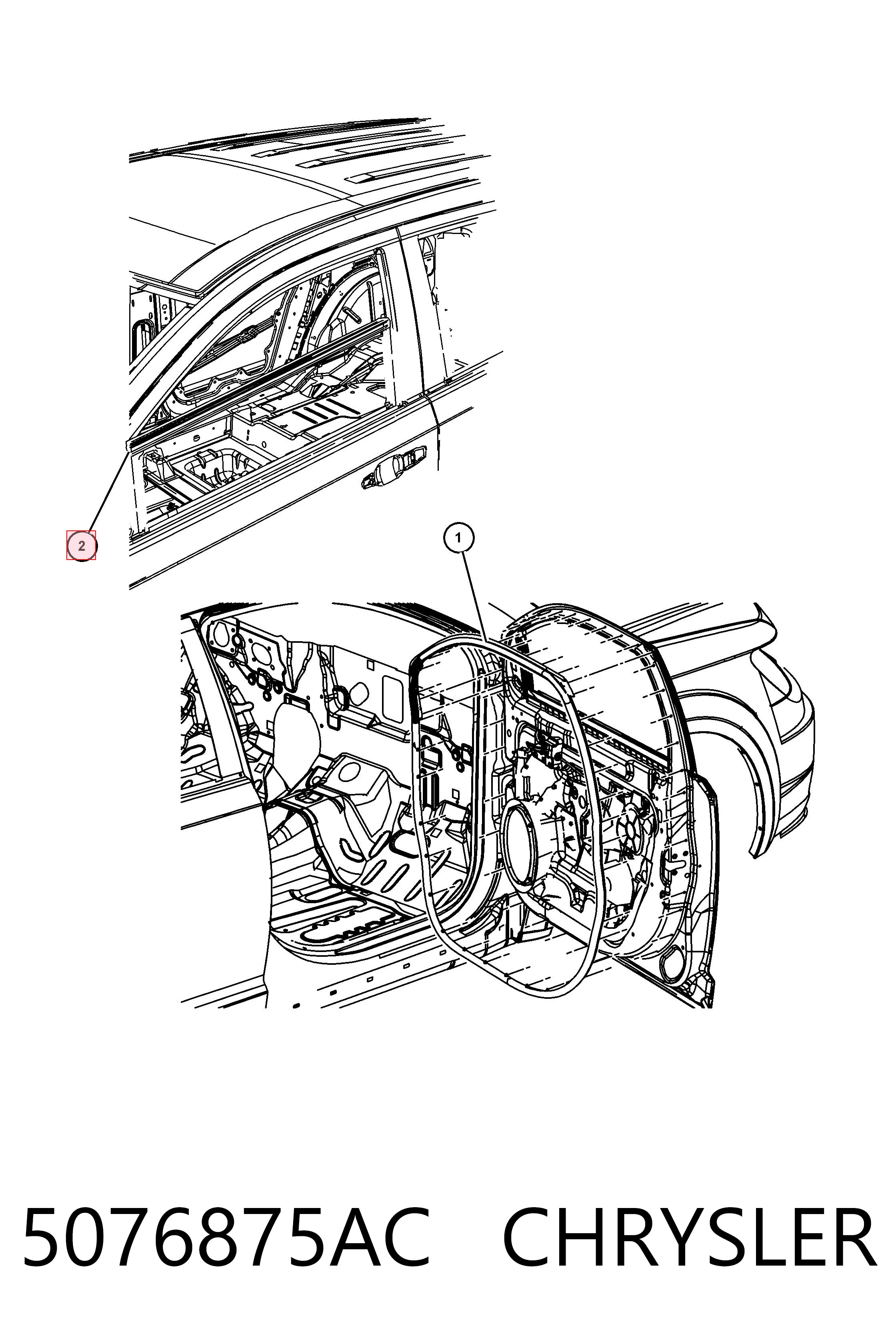5076875AC Chrysler 