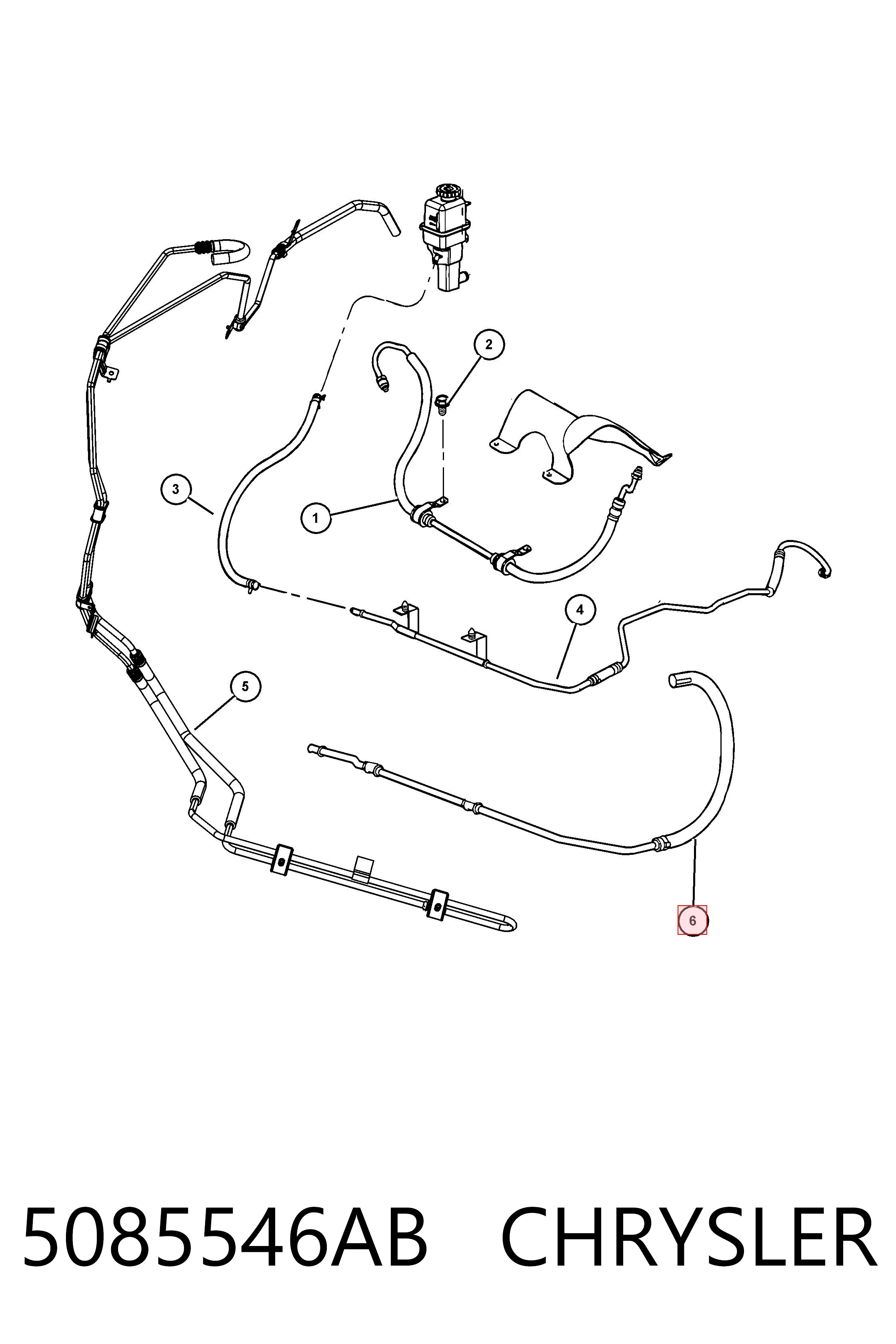 Купити 05085546AG Fiat/Alfa/Lancia 