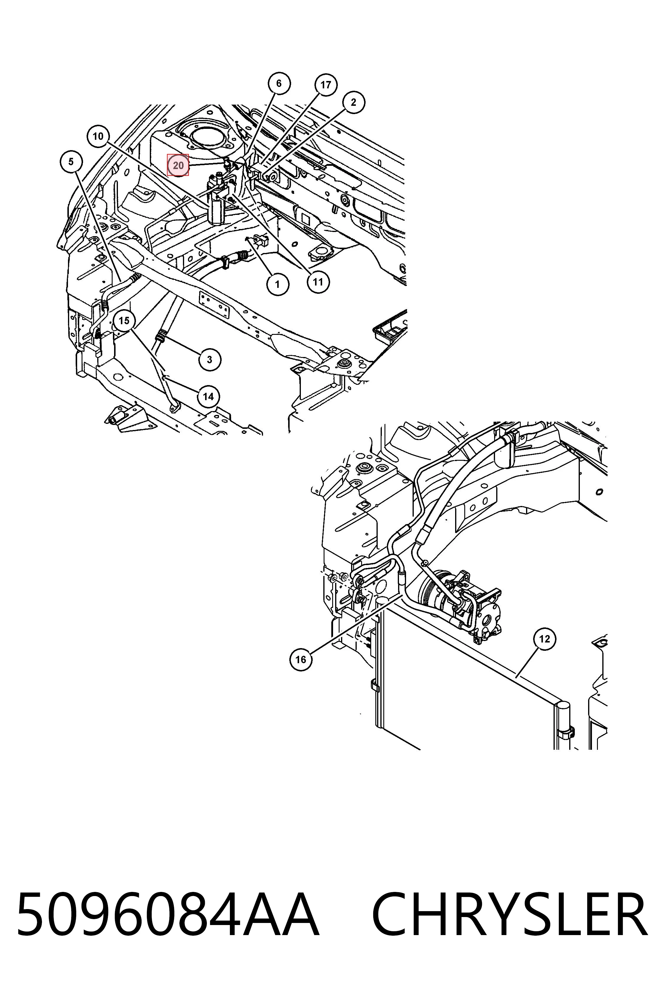 5096084AA Chrysler 