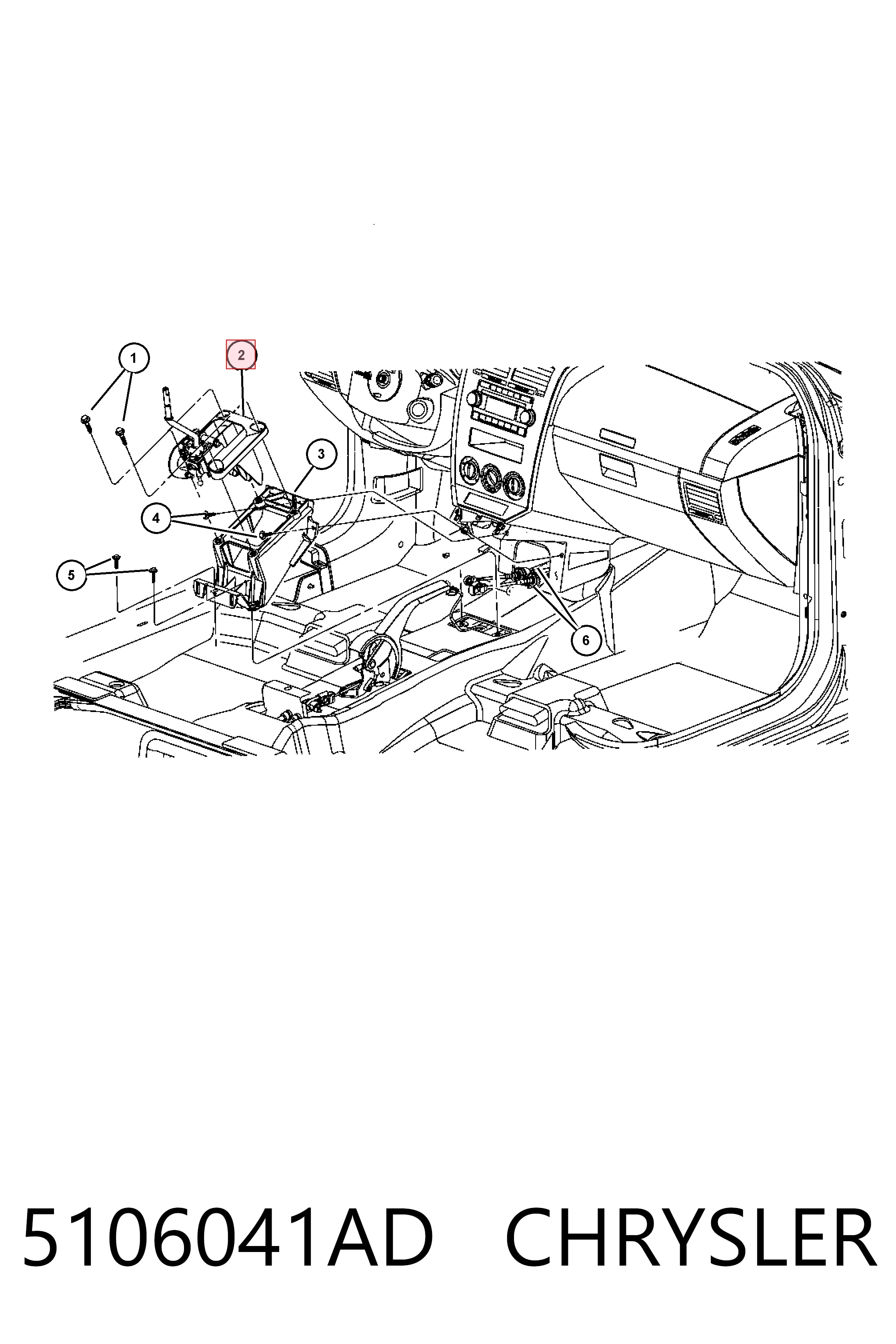 Механізм перемикання передач Fiat/Alfa/Lancia K05106041AD ціна, від 26.60 USD