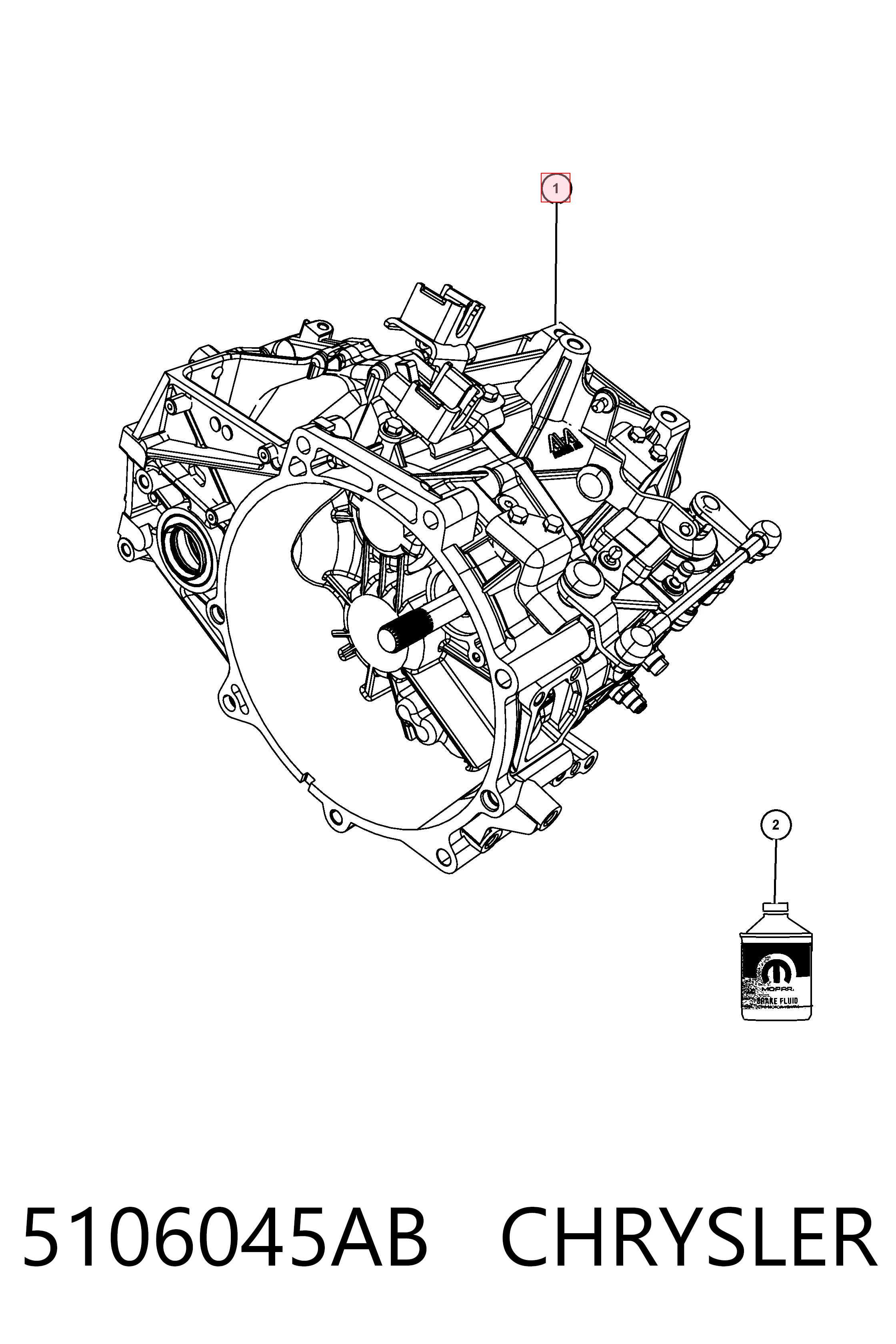 K05106045AB Fiat/Alfa/Lancia 