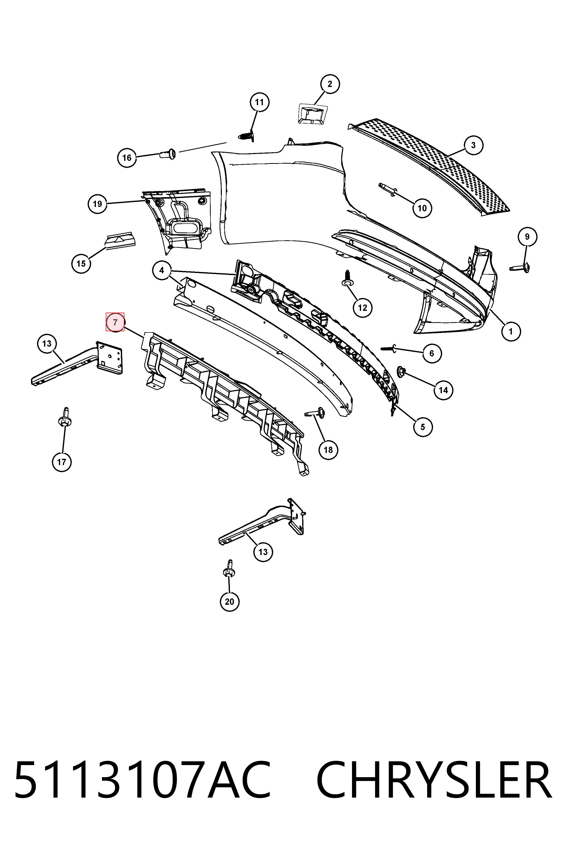 5113107AC Chrysler 