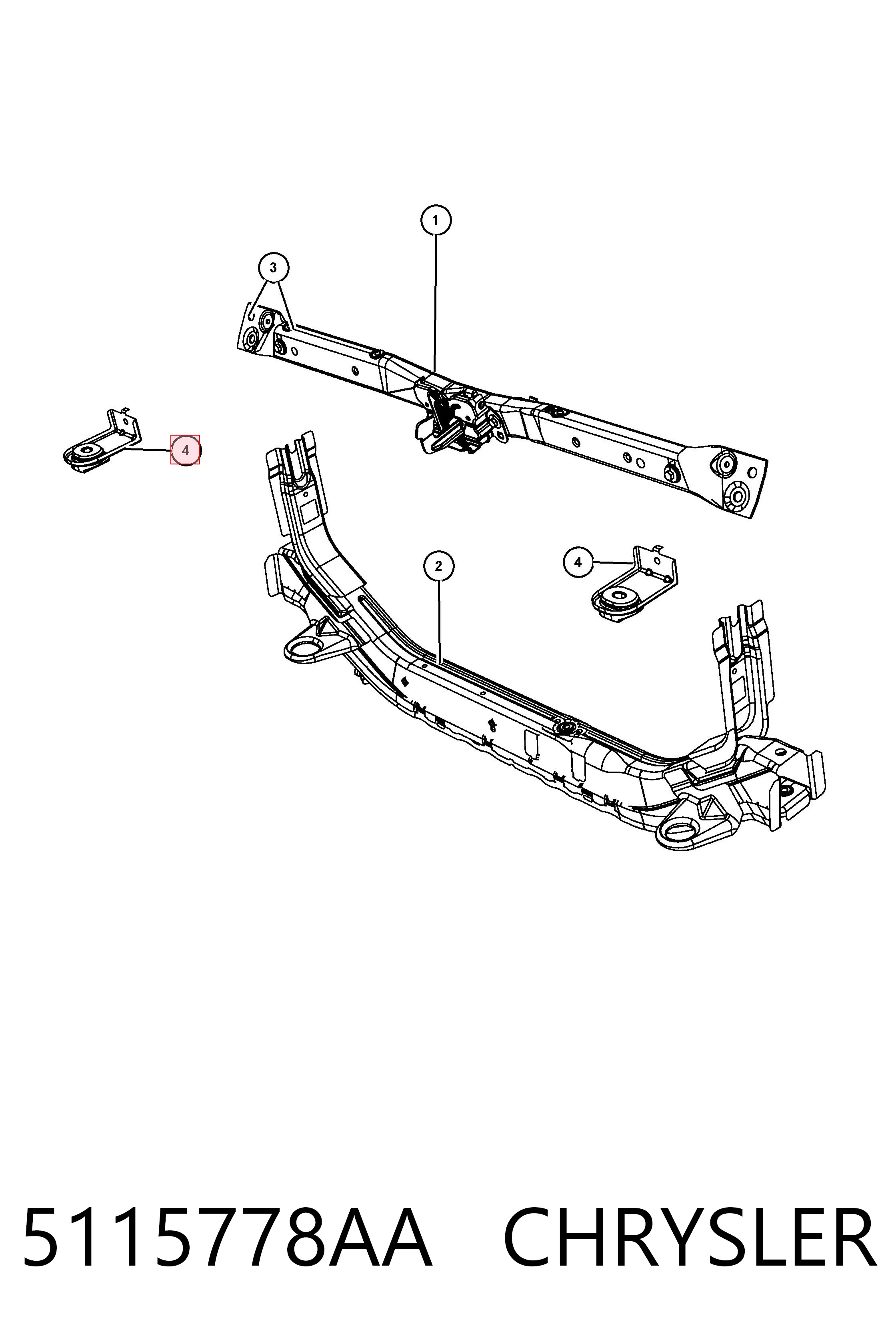 5115778AA Chrysler 