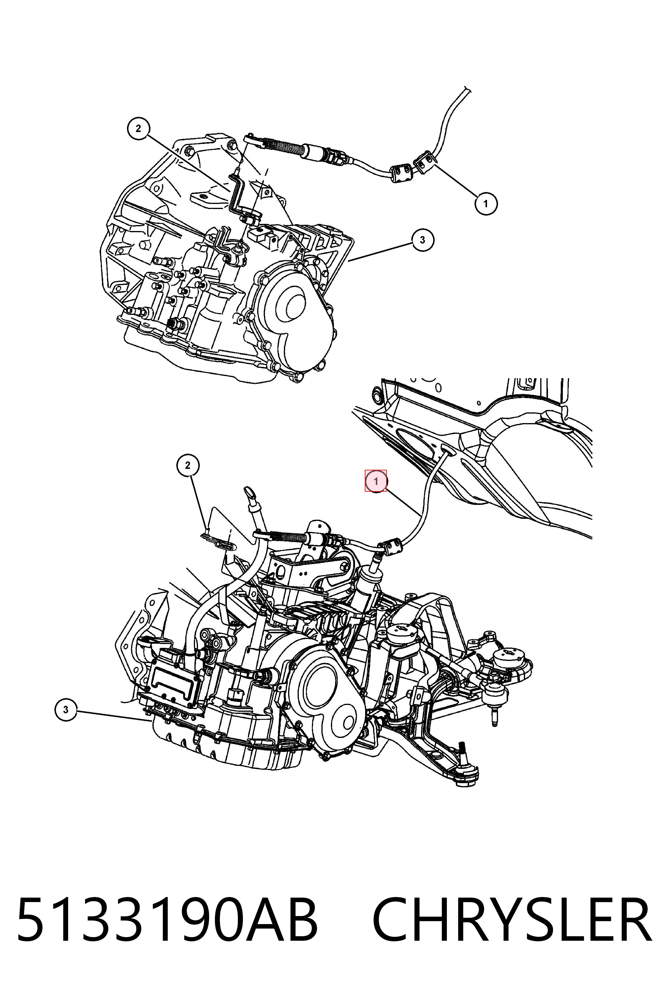 5133190AB Chrysler 