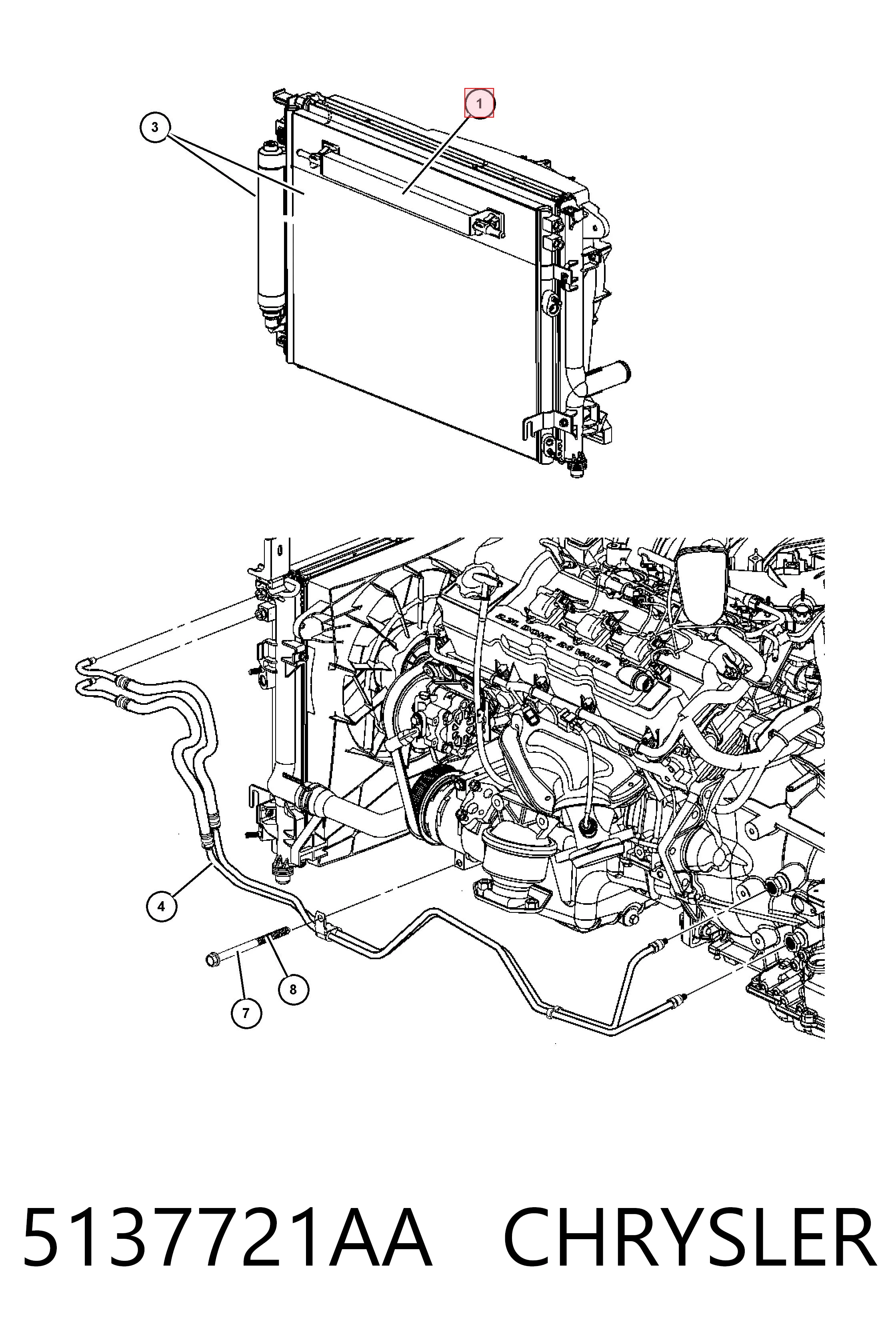 5137721AA Chrysler 