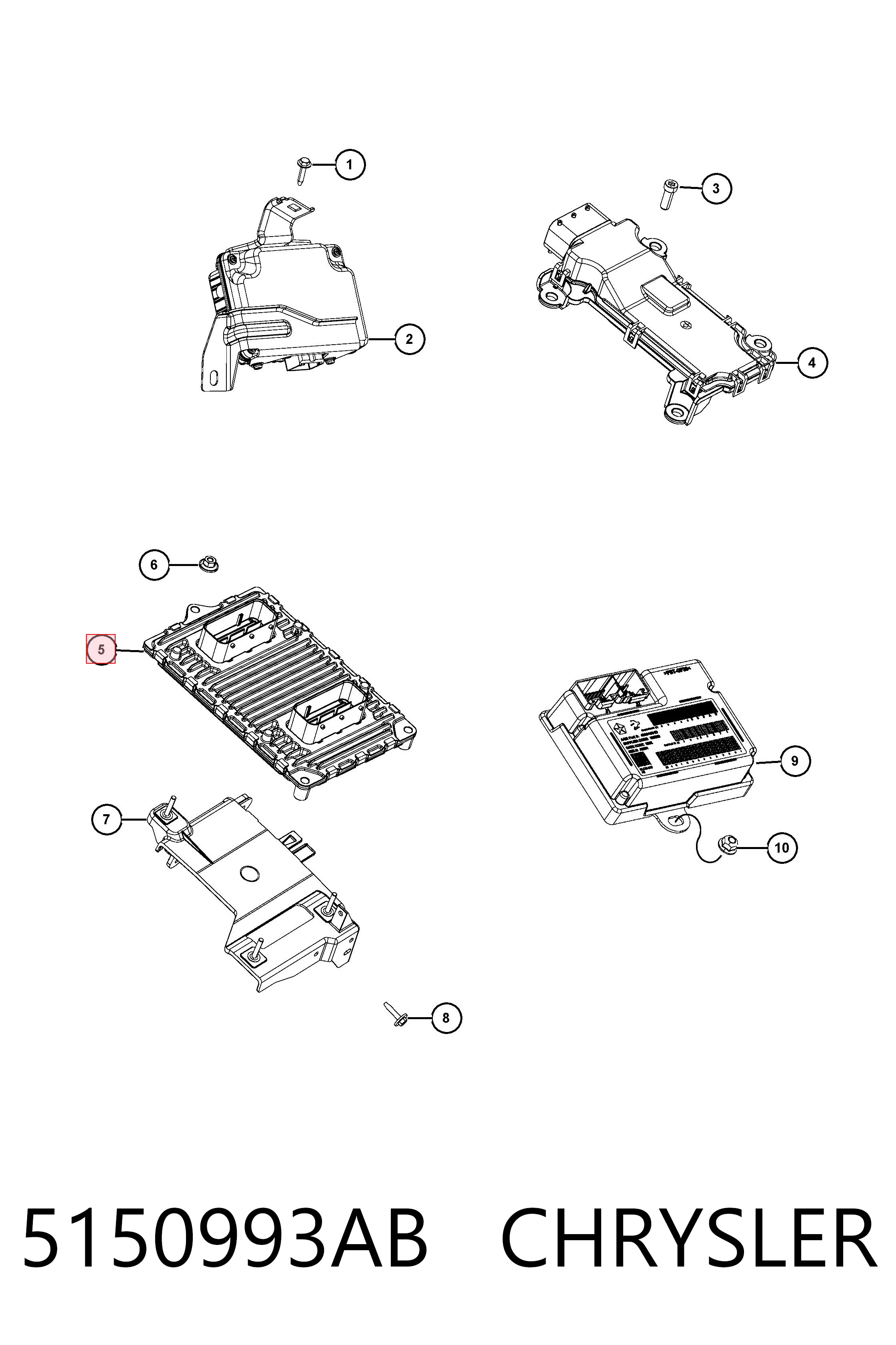  Fiat/Alfa/Lancia K05150993AC