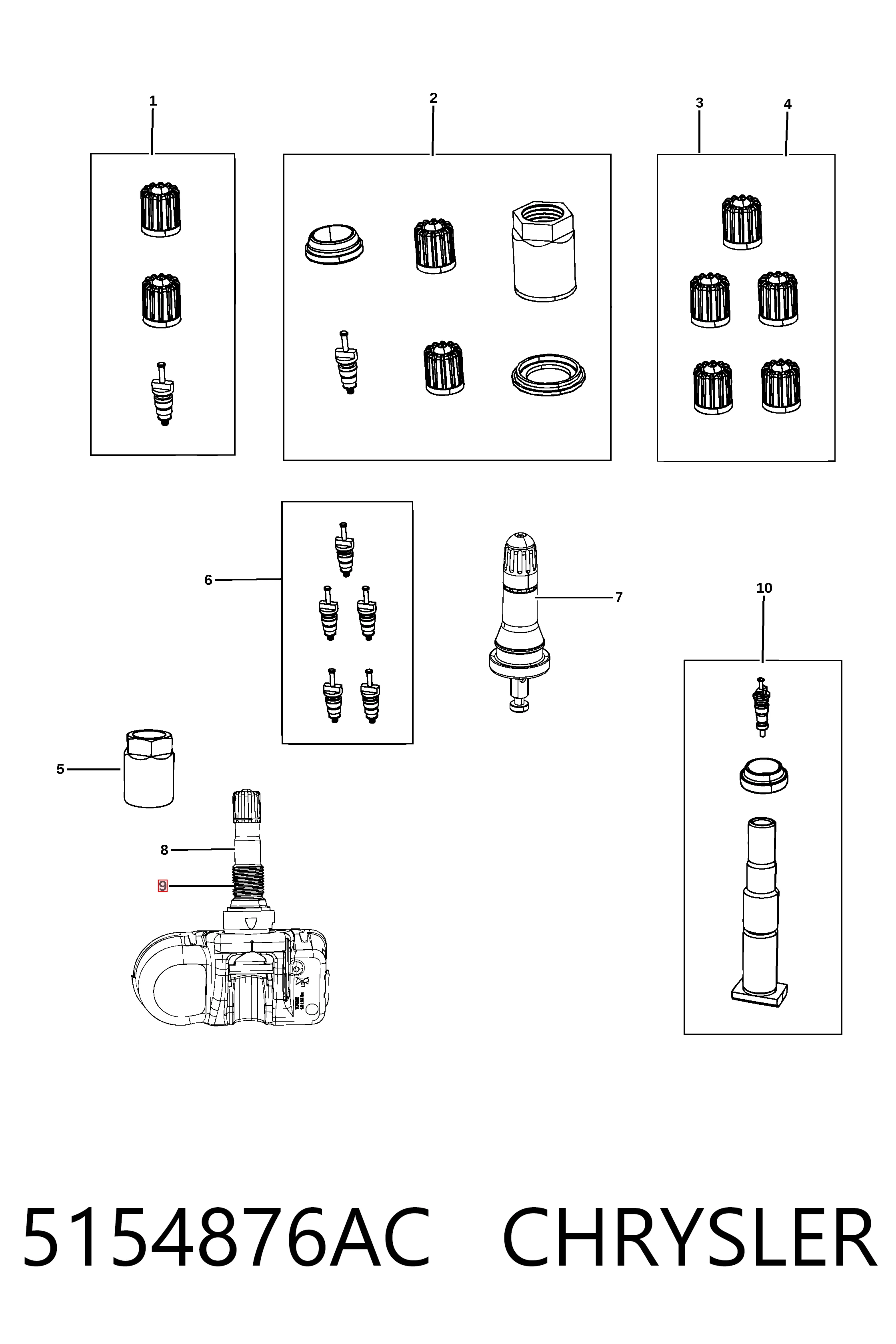  Датчик тиску в шинах Volkswagen Passat 
