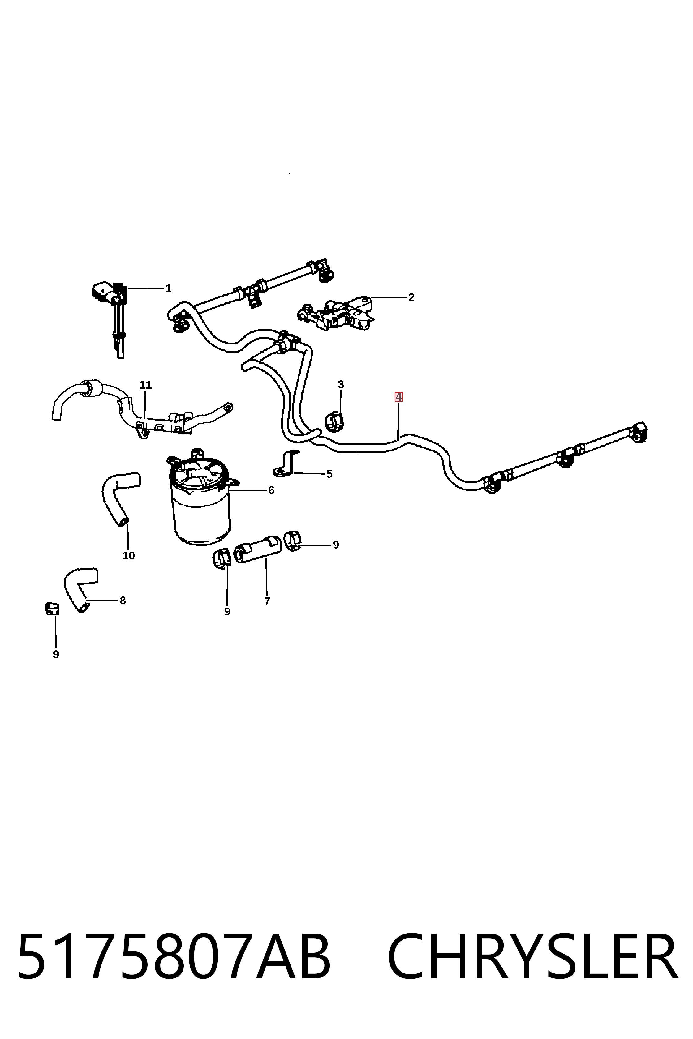 Купити K05175807AA Fiat/Alfa/Lancia 