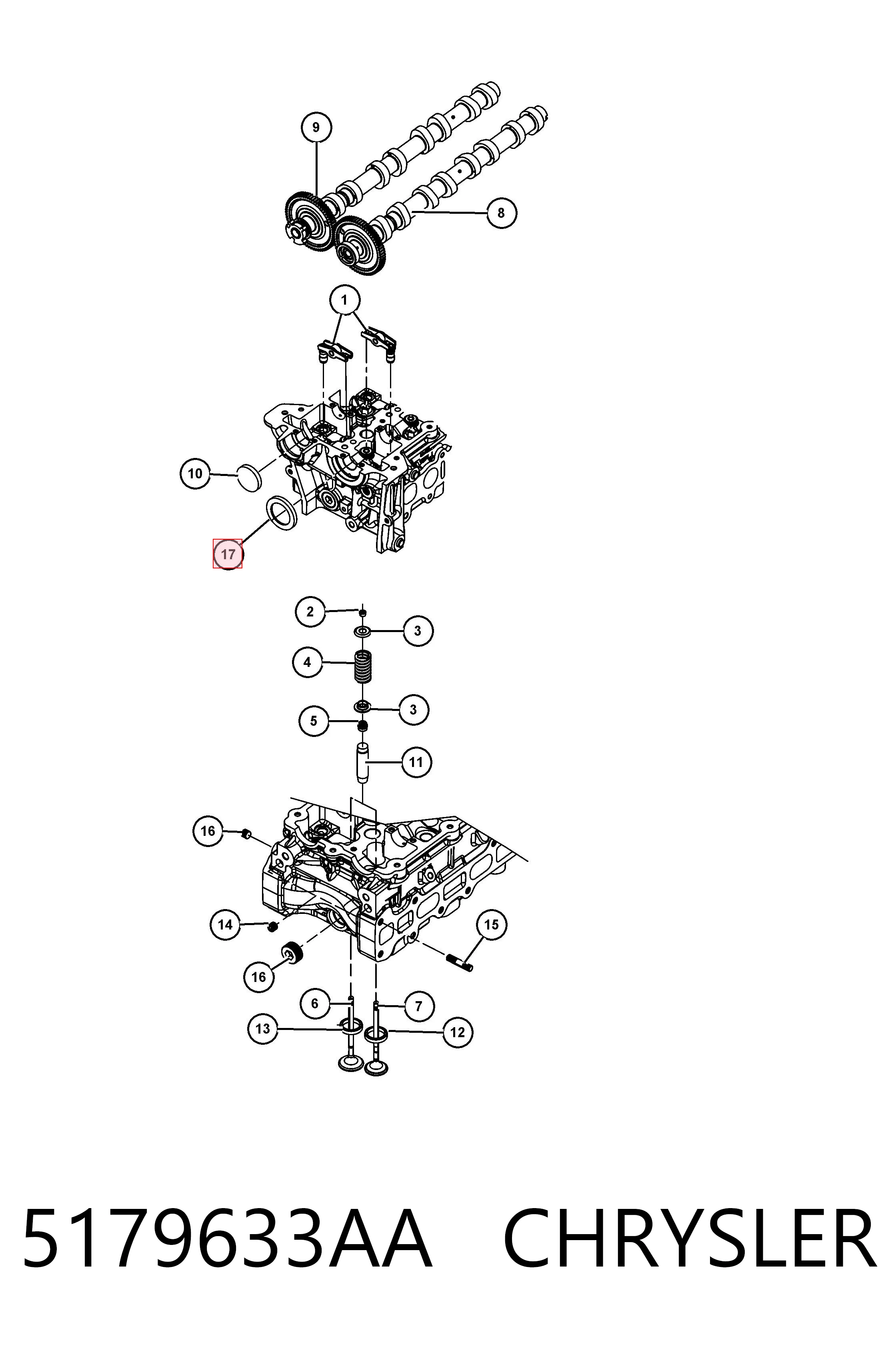 Сальник коленвала двигуна, передній General Motors 12643563 ціна, від 18.05 USD