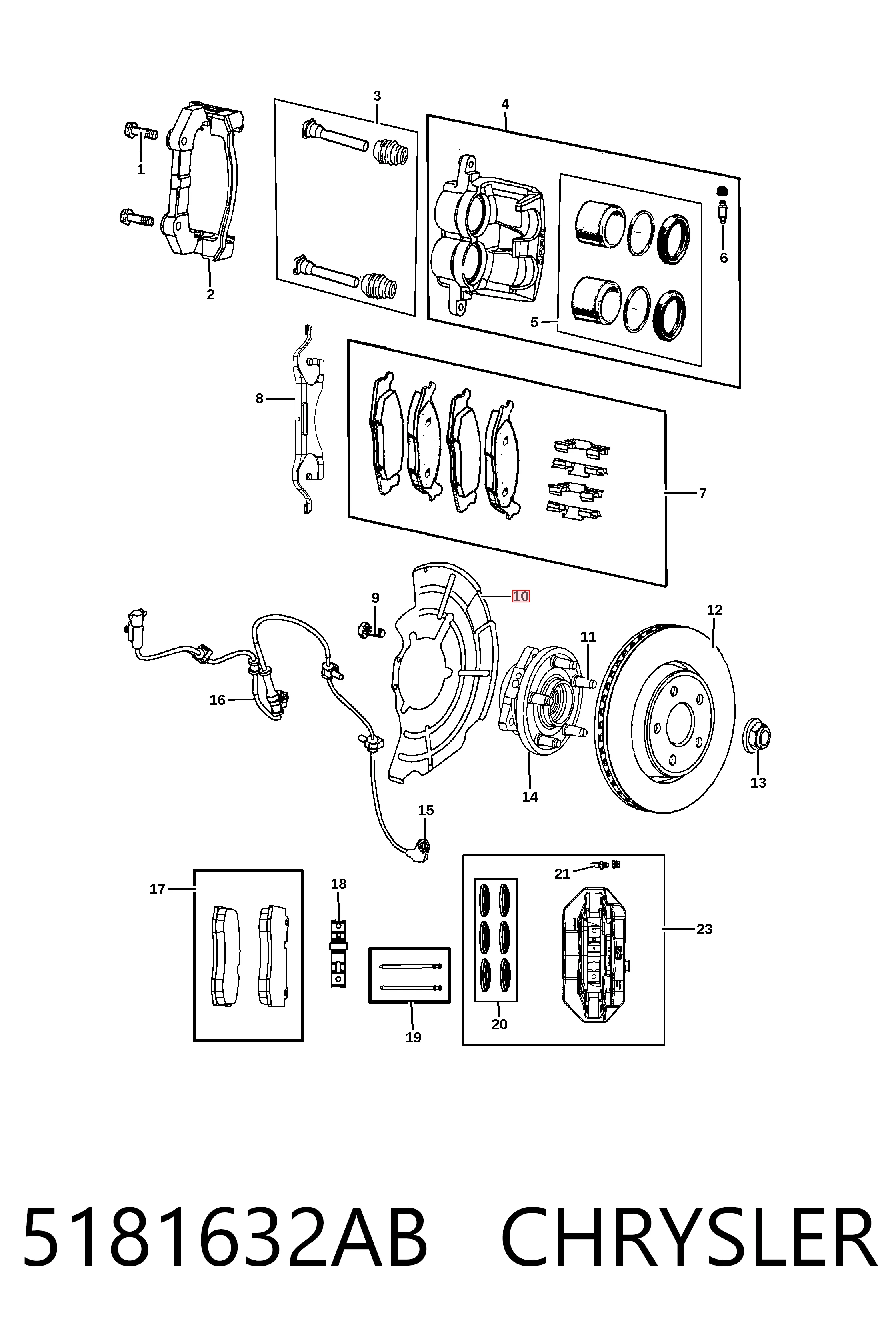 K68227038AA Fiat/Alfa/Lancia 