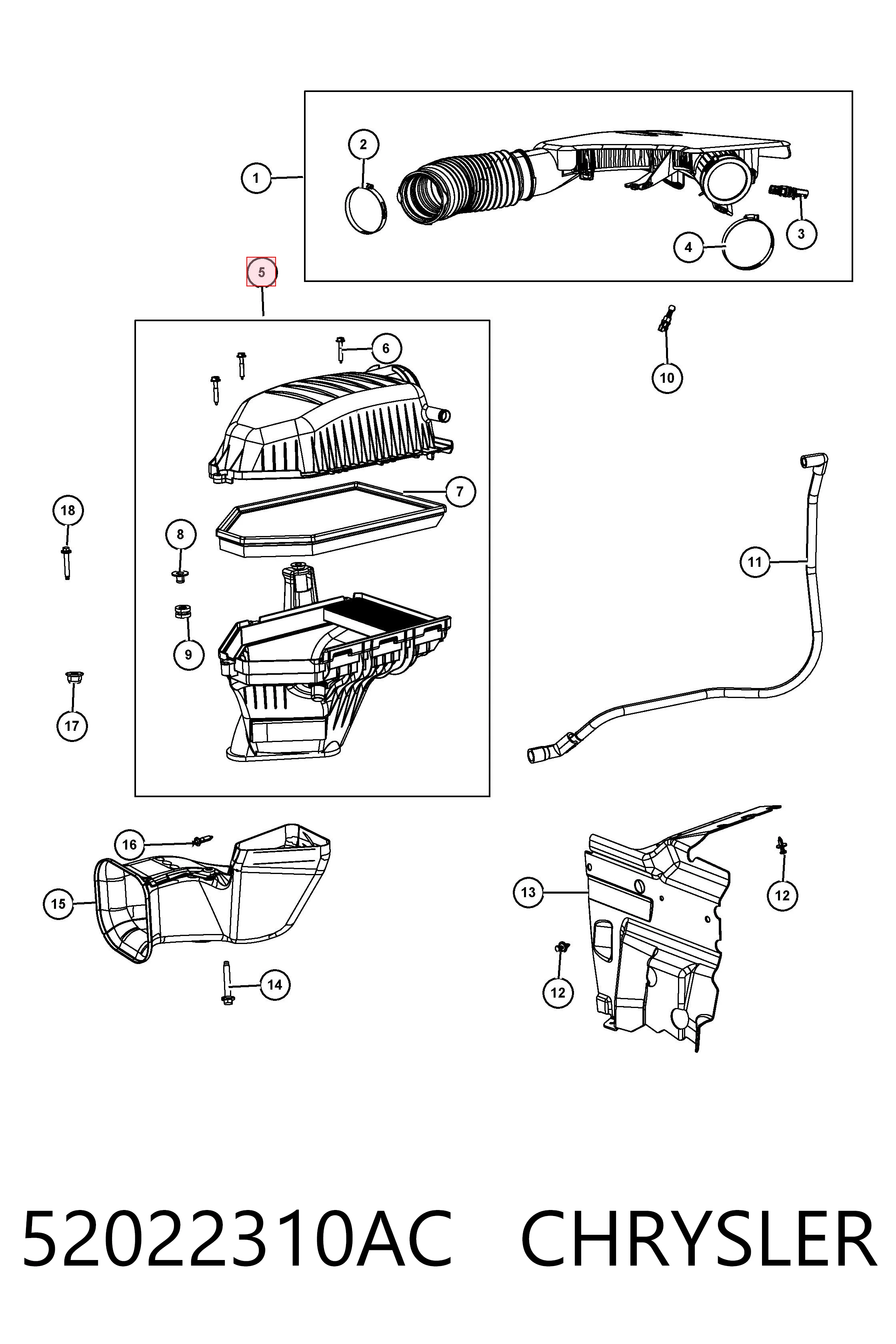 52022310AC Chrysler 
