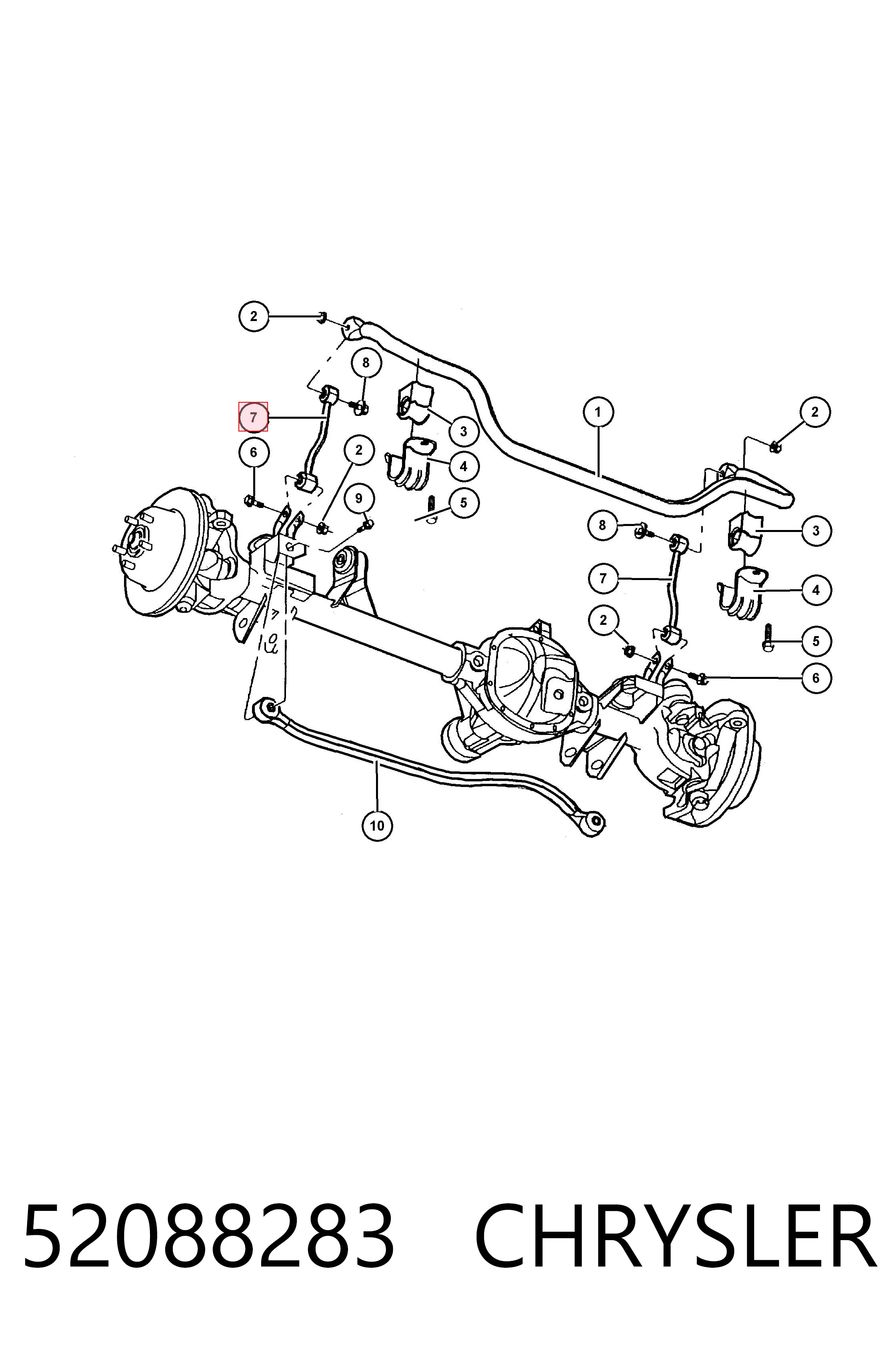Купити SSP2264 Magneti Marelli Тяжка стабілізатора переднього