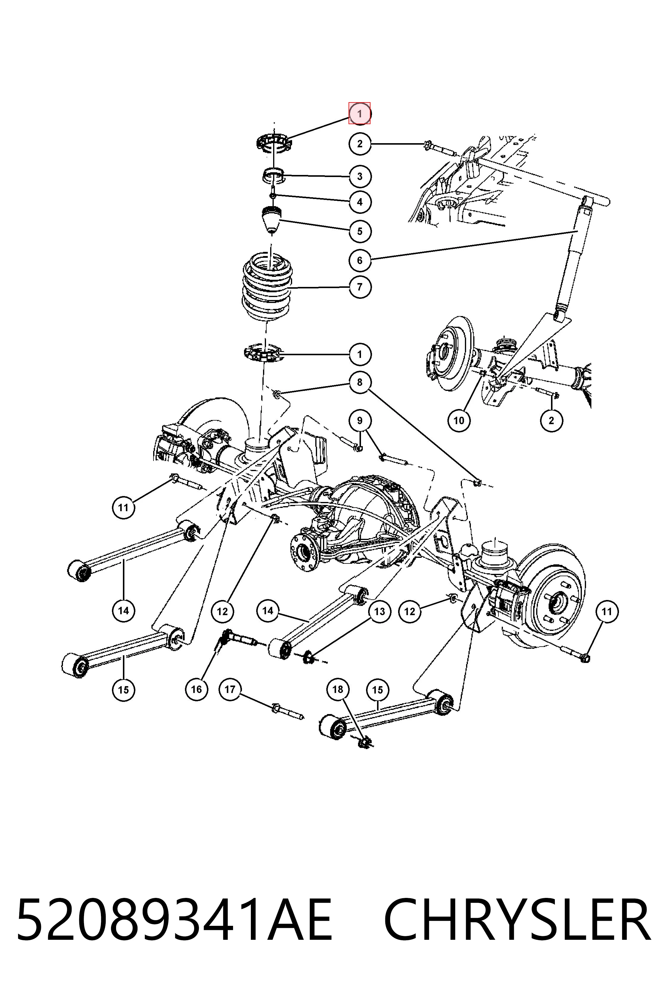  Fiat/Alfa/Lancia K52089341AF ціна, від 20.38 USD