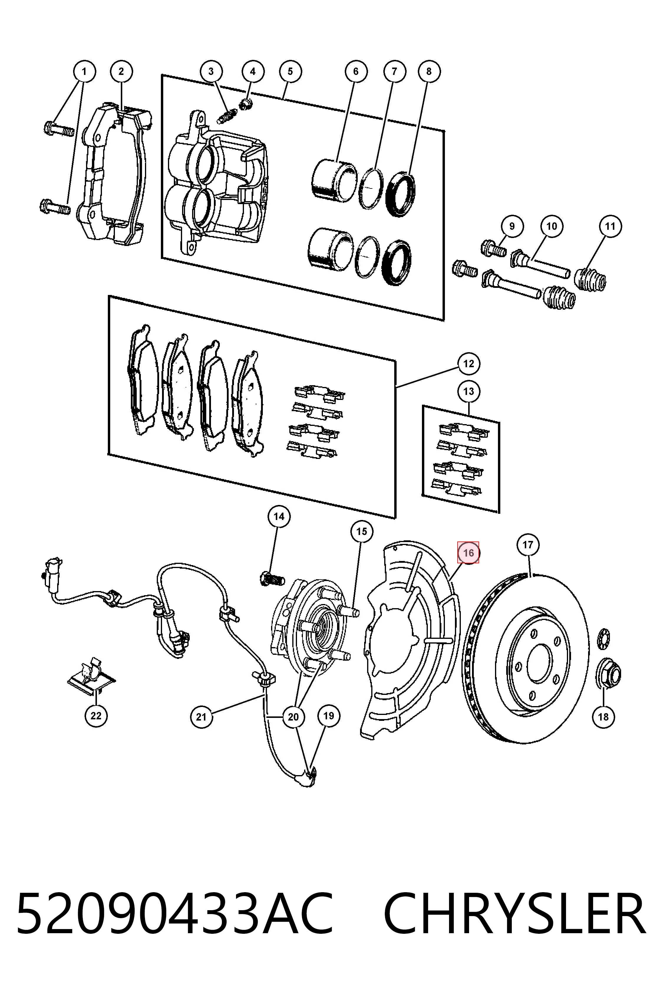 52090433AC Chrysler 
