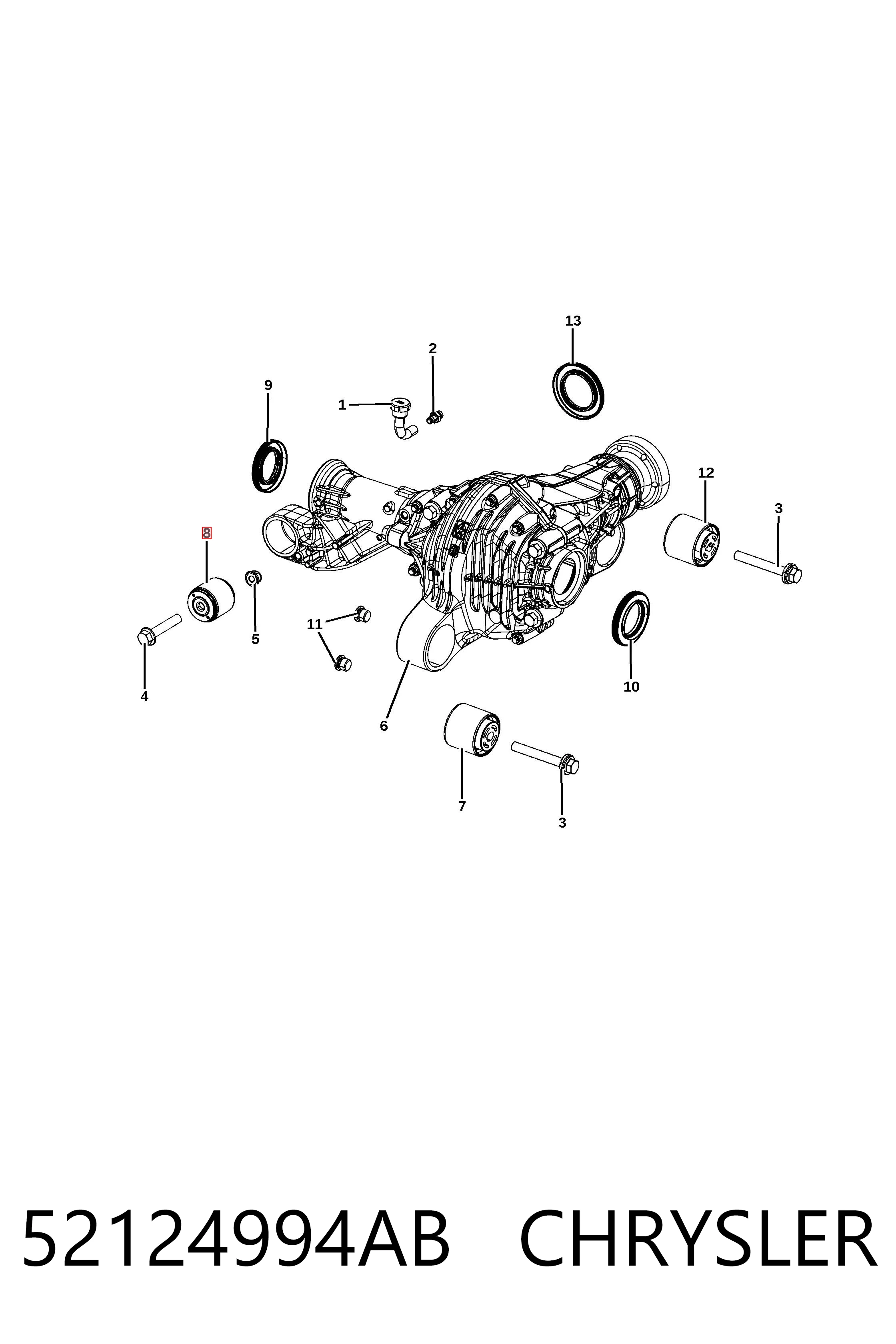 52124994AB Chrysler 