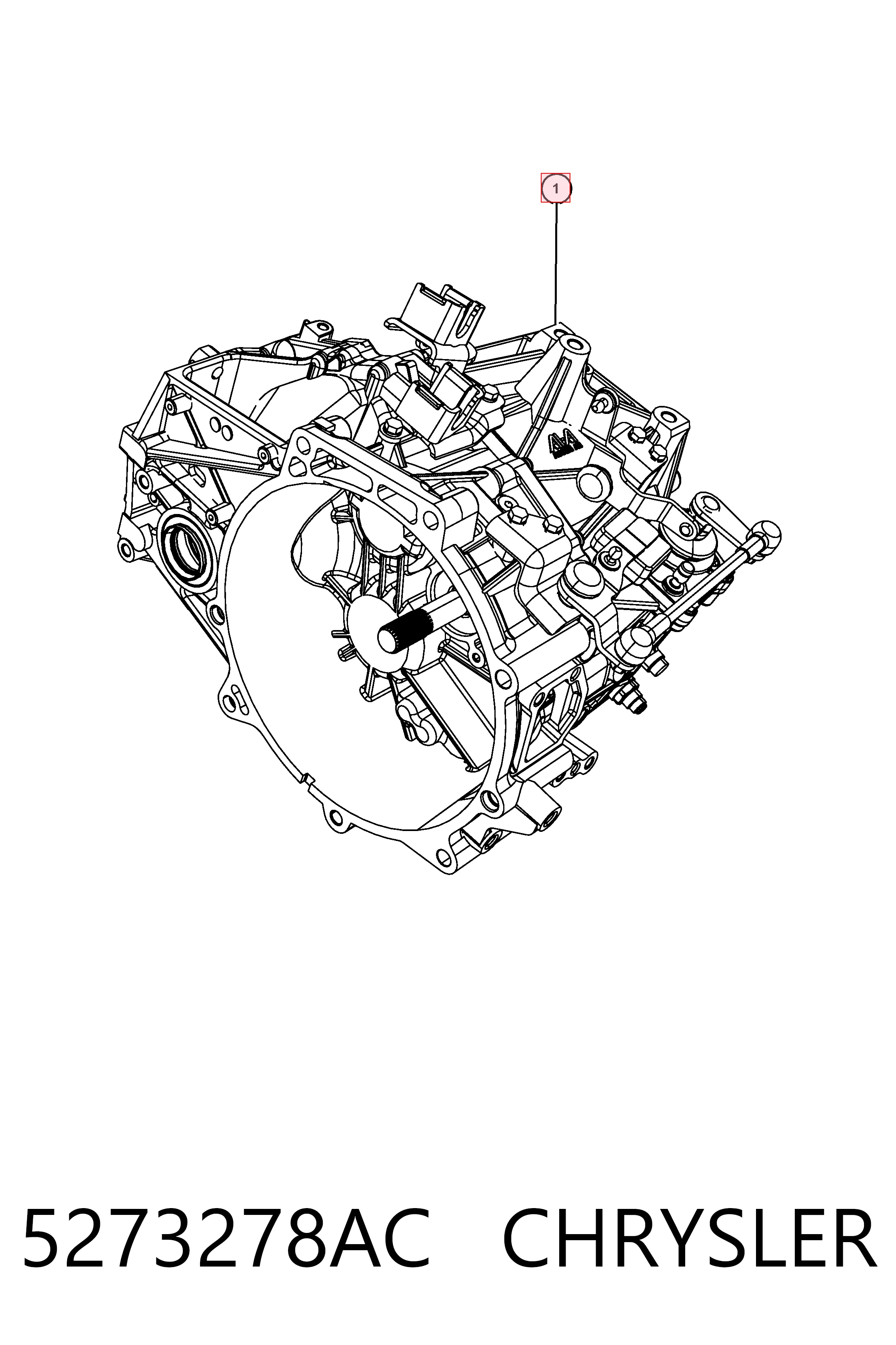 МКП в зборі Fiat/Alfa/Lancia K05273278AC ціна, від 564.97 USD