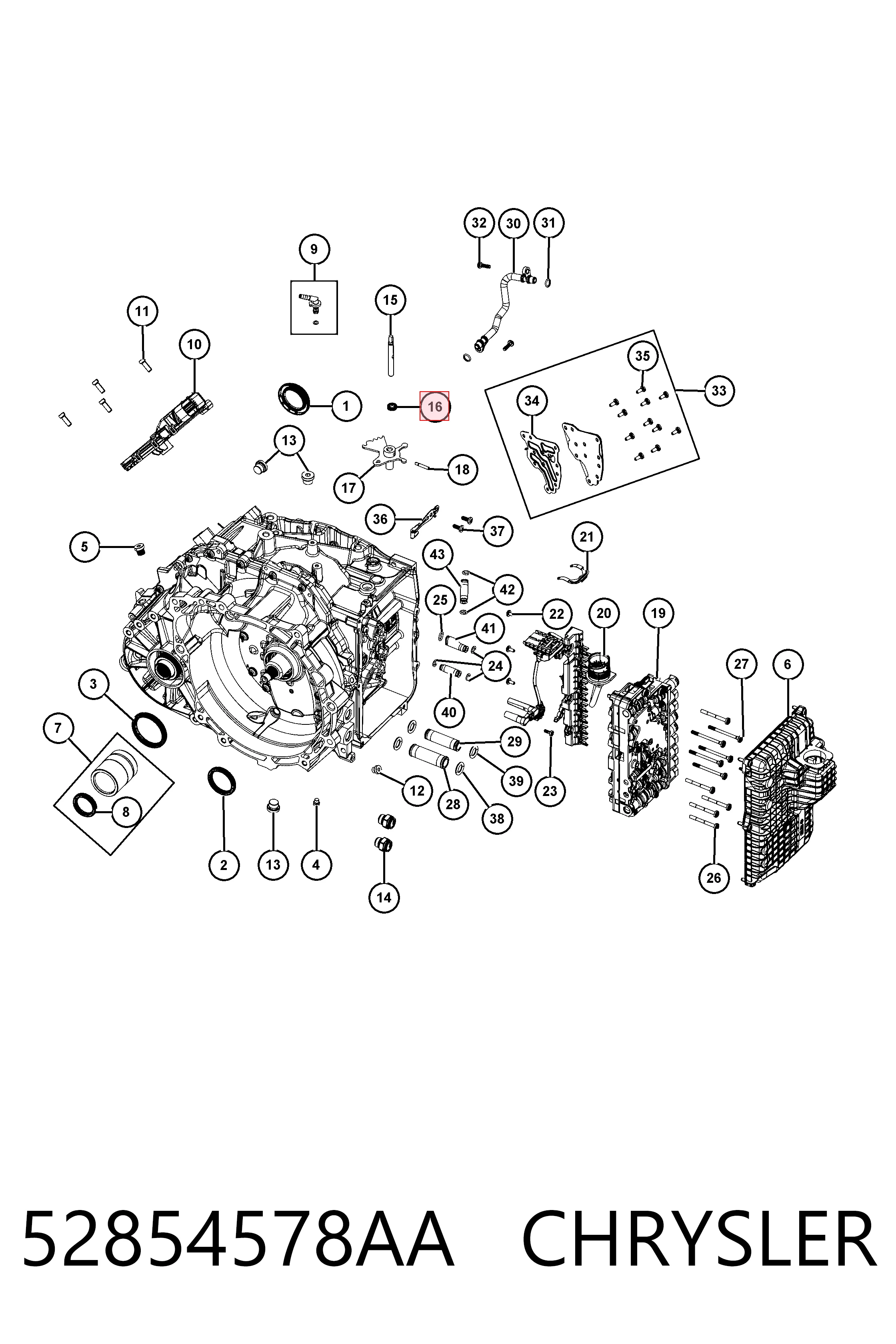 Сальник коробки передач ZF Parts 734319801 ціна, від 3.43 USD
