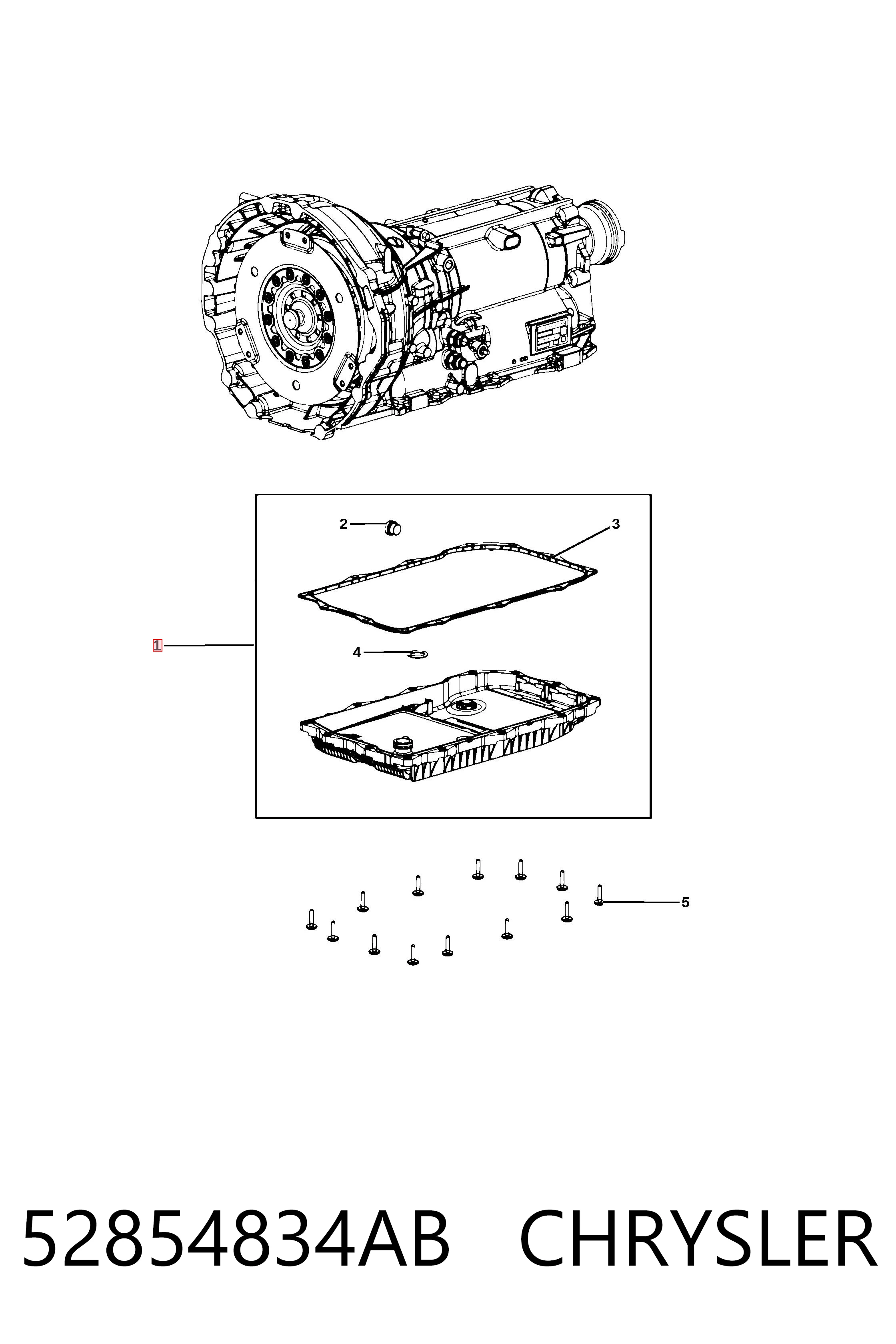 Піддон АКПП AND 30321023 ціна, від 71.30 USD