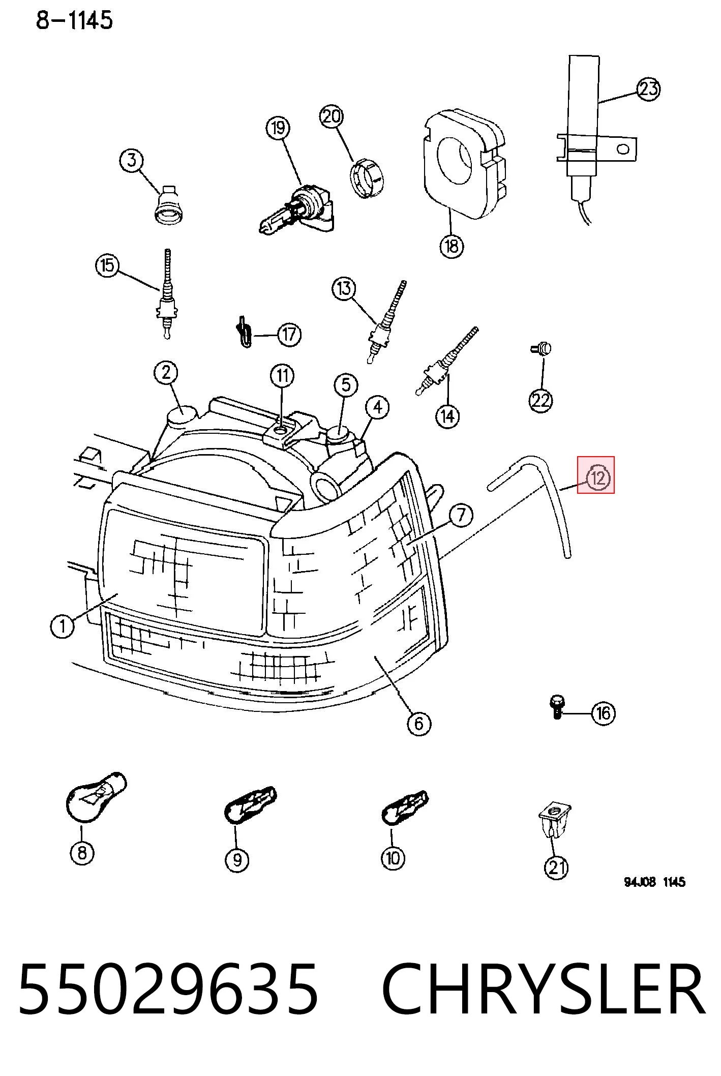 55029635 Chrysler