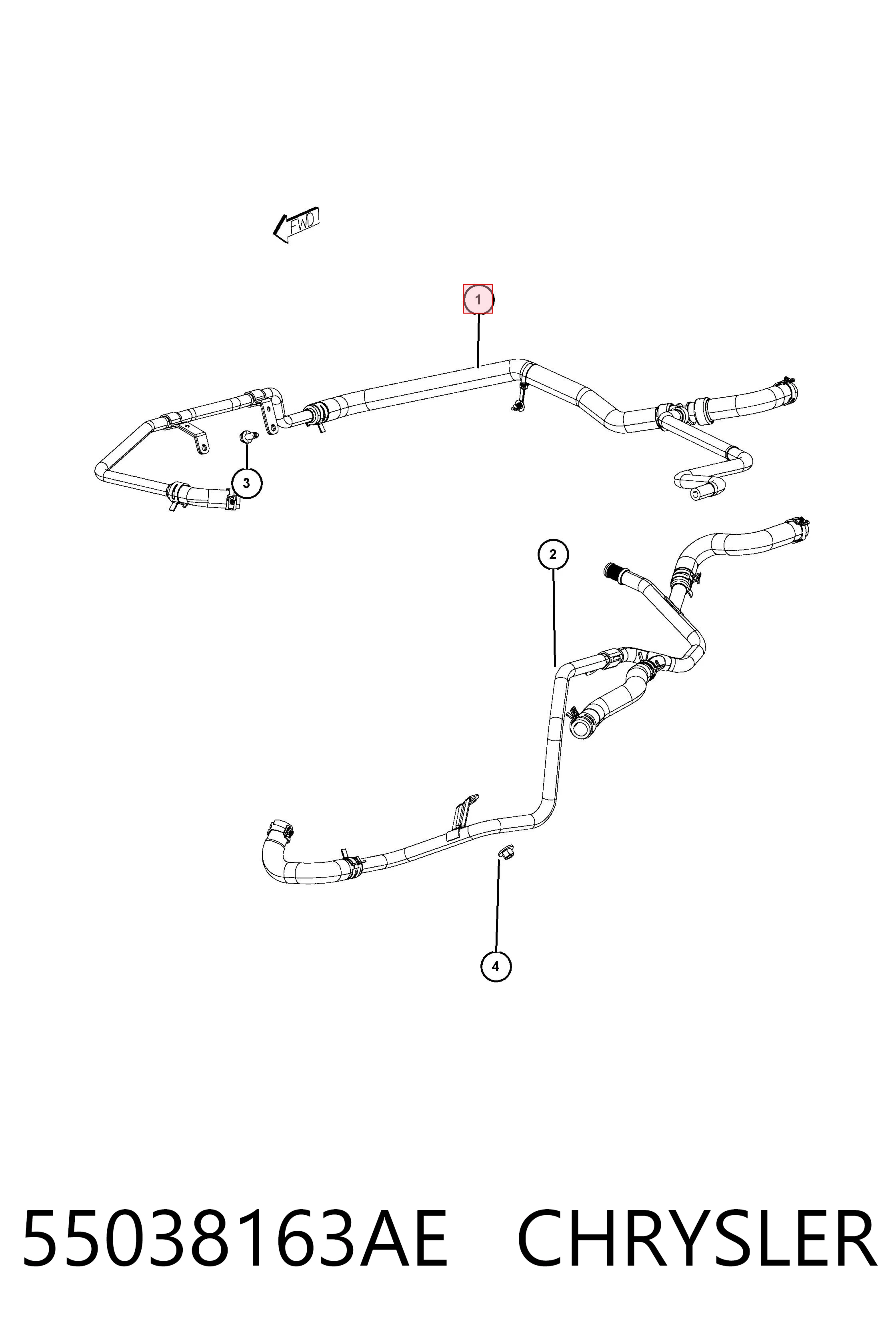 Купити K55038163AF Fiat/Alfa/Lancia 
