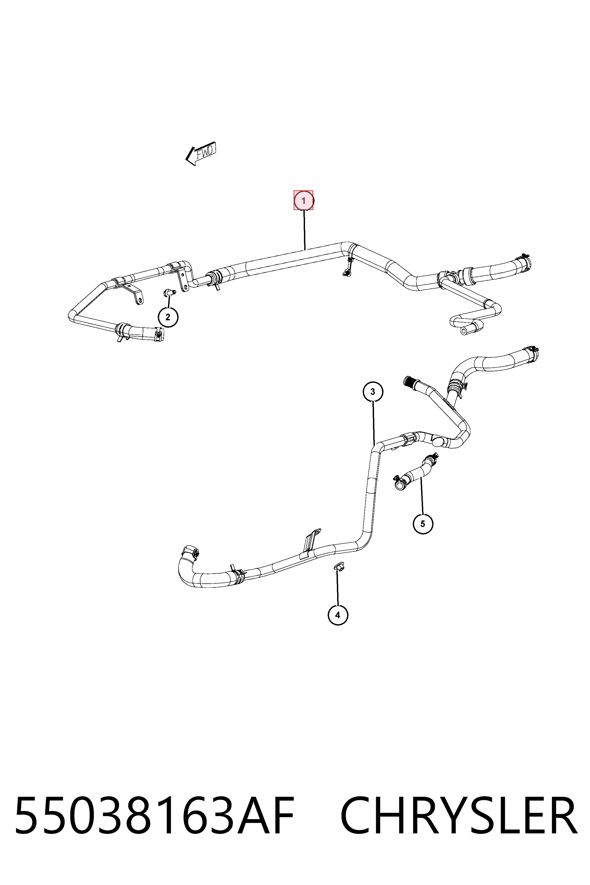  Fiat/Alfa/Lancia K55038163AF