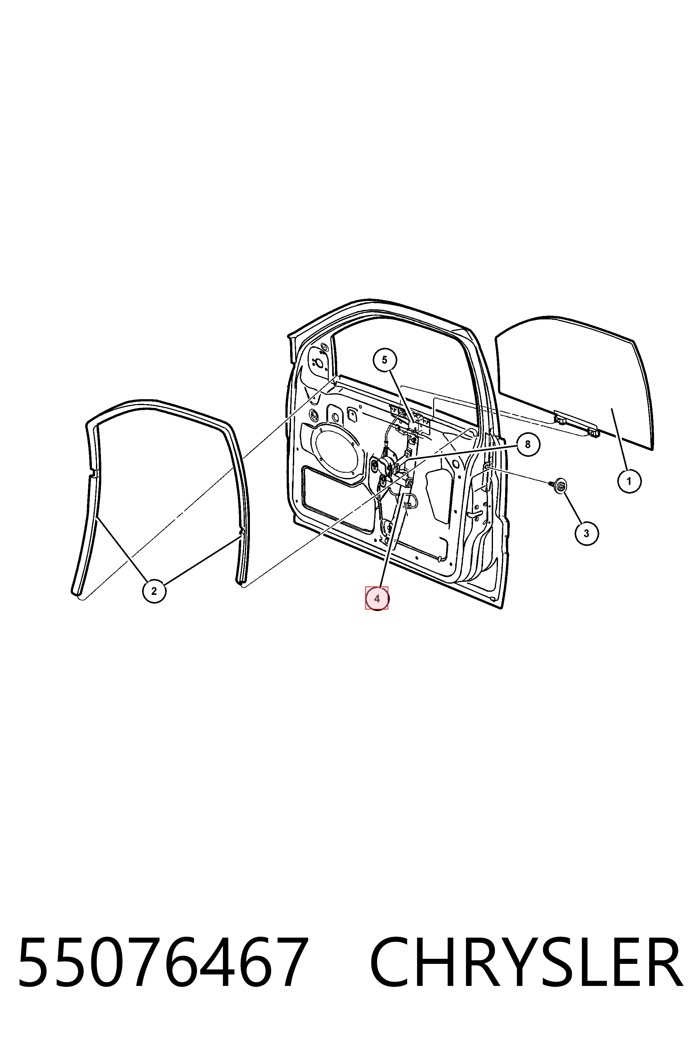 Купити ACQ0368 Magneti Marelli Механізм стеклопідйомника водійських дверей