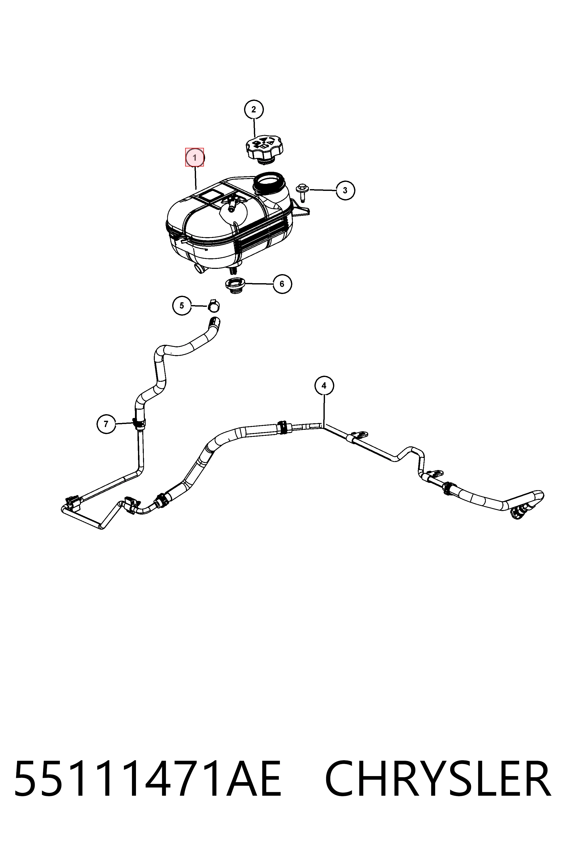  Fiat/Alfa/Lancia K55111471AD ціна, від 33.84 USD