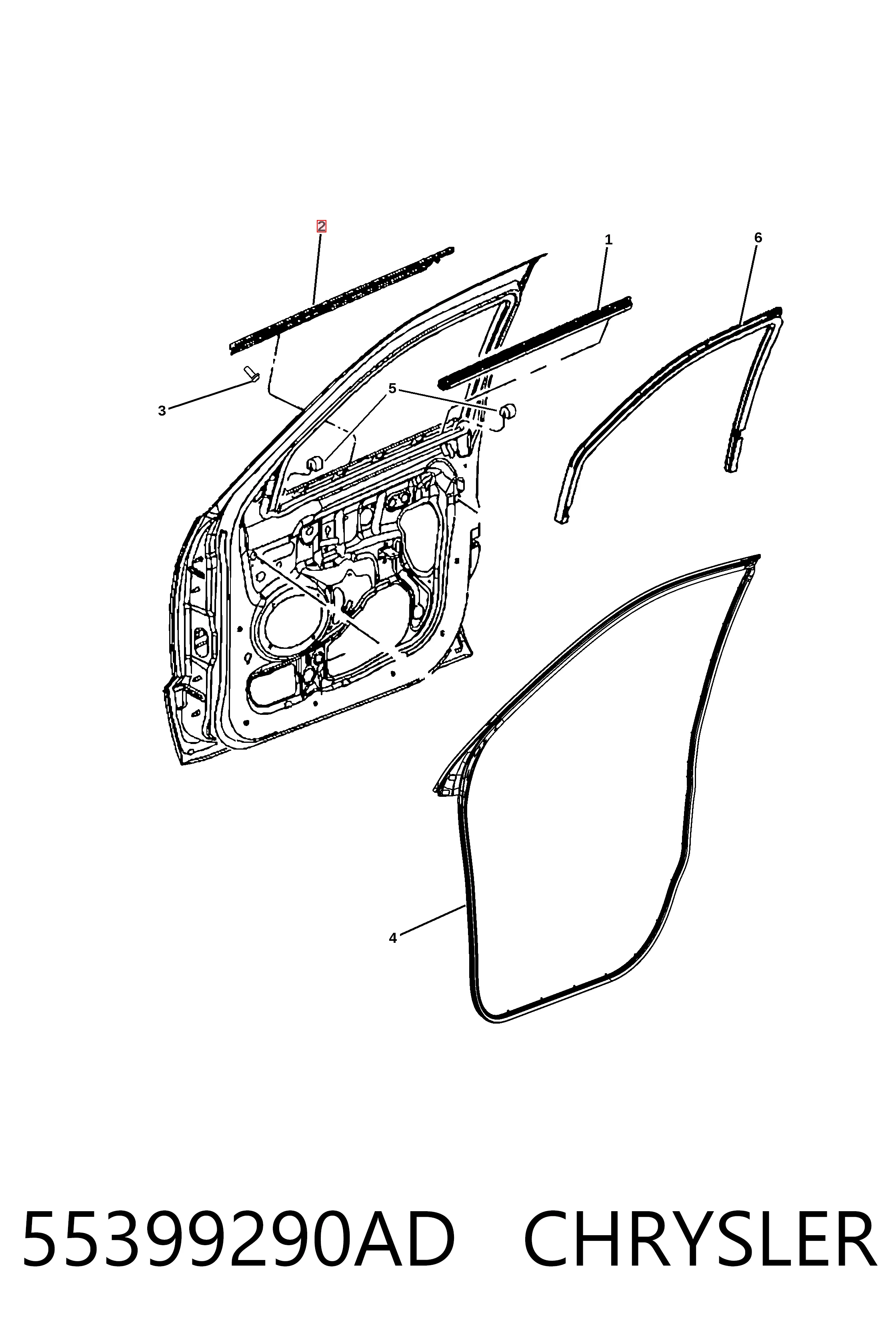 Fiat/Alfa/Lancia K55399290AE ціна, від 31.74 USD