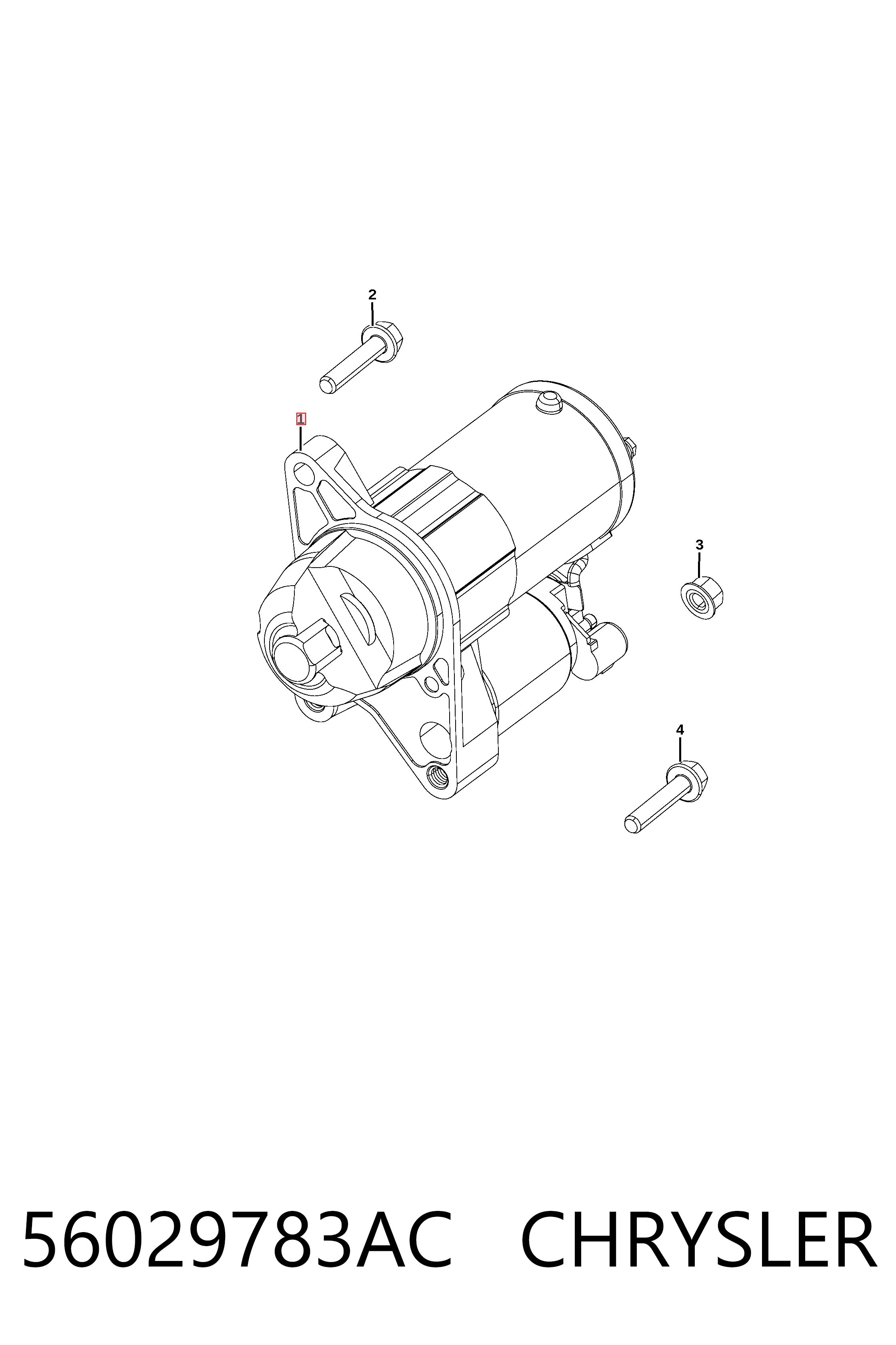  Fiat/Alfa/Lancia K56029783AB ціна, від 63.35 USD