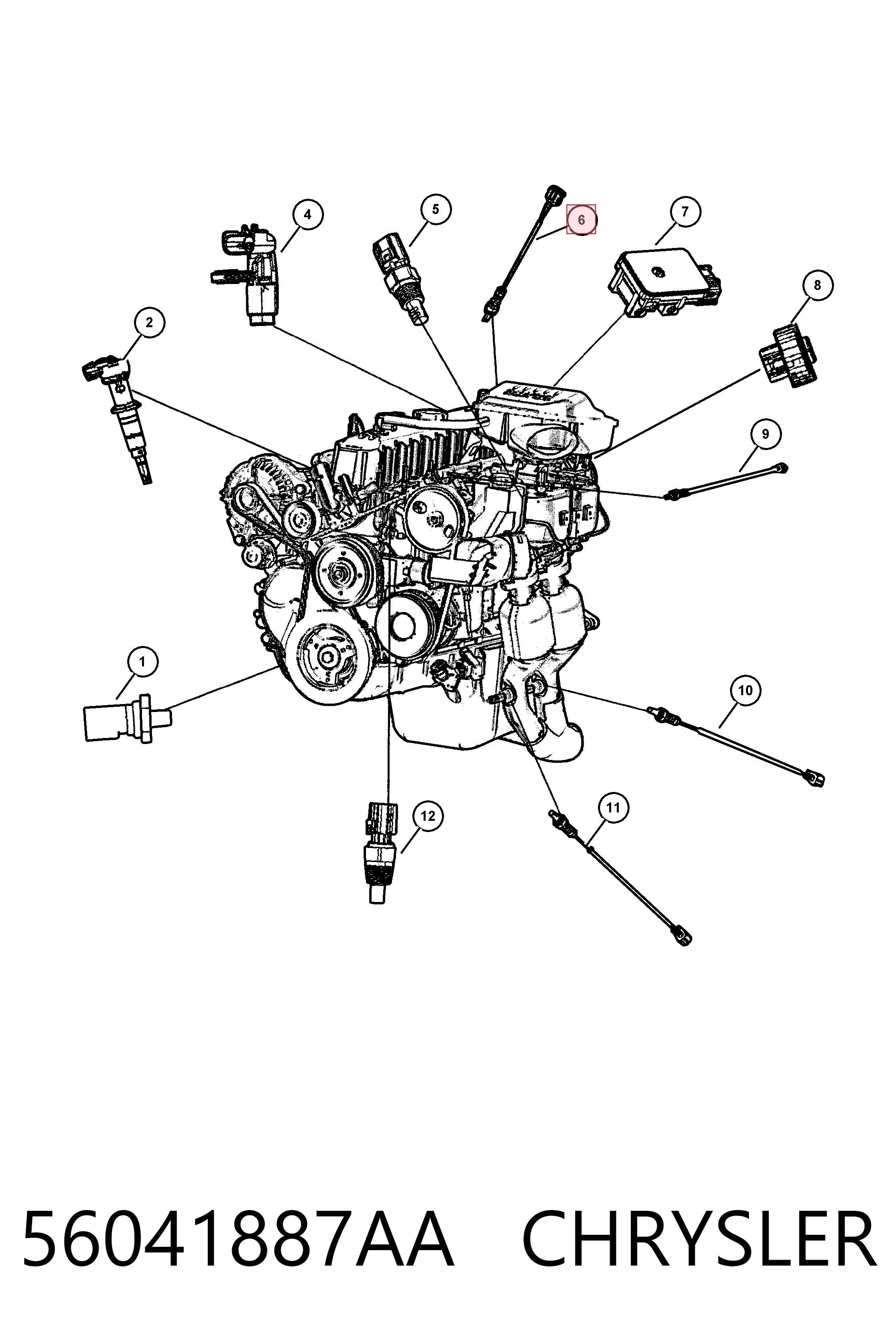 Лямбда-зонд 88929801 General Motors