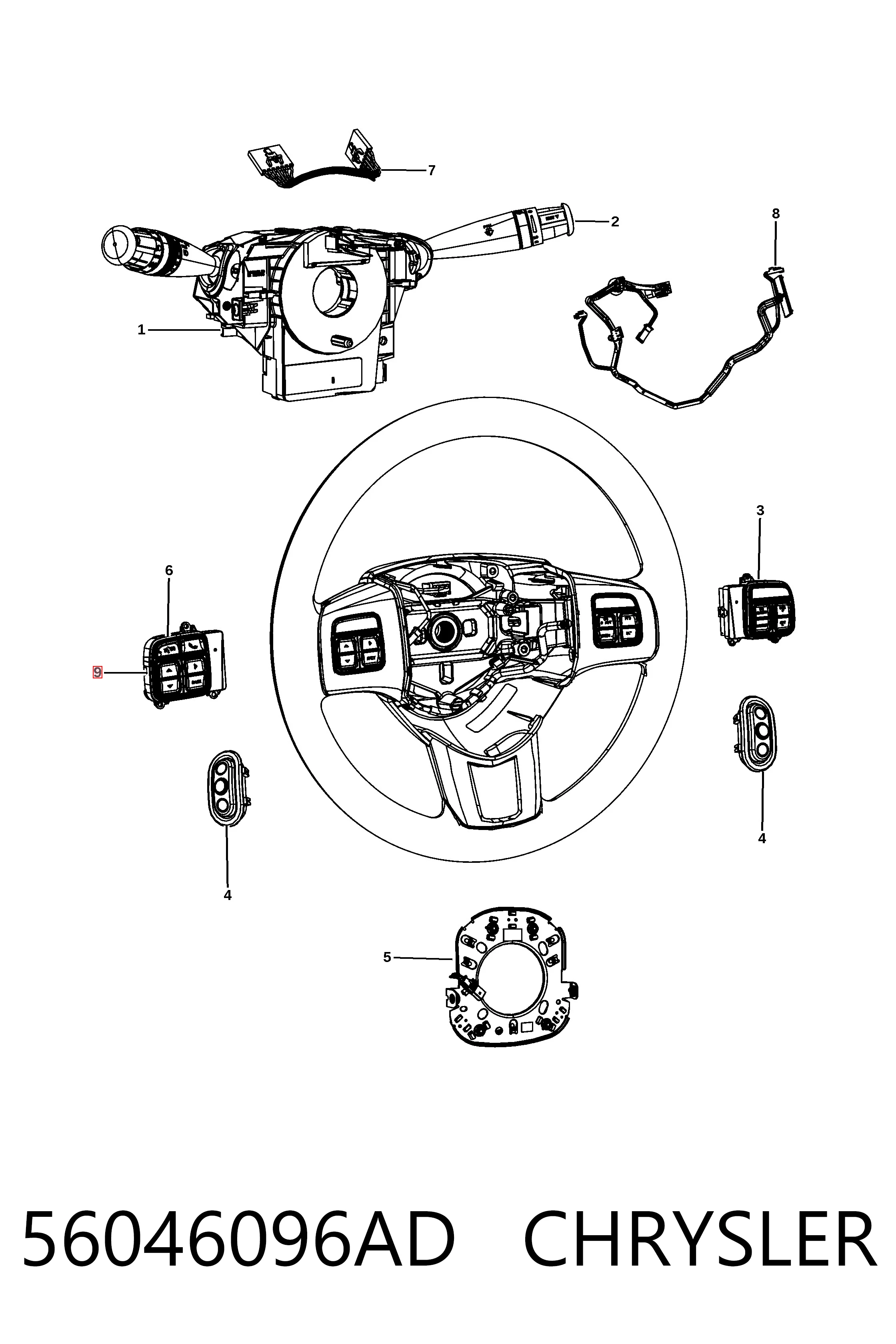 56046096AD Chrysler 