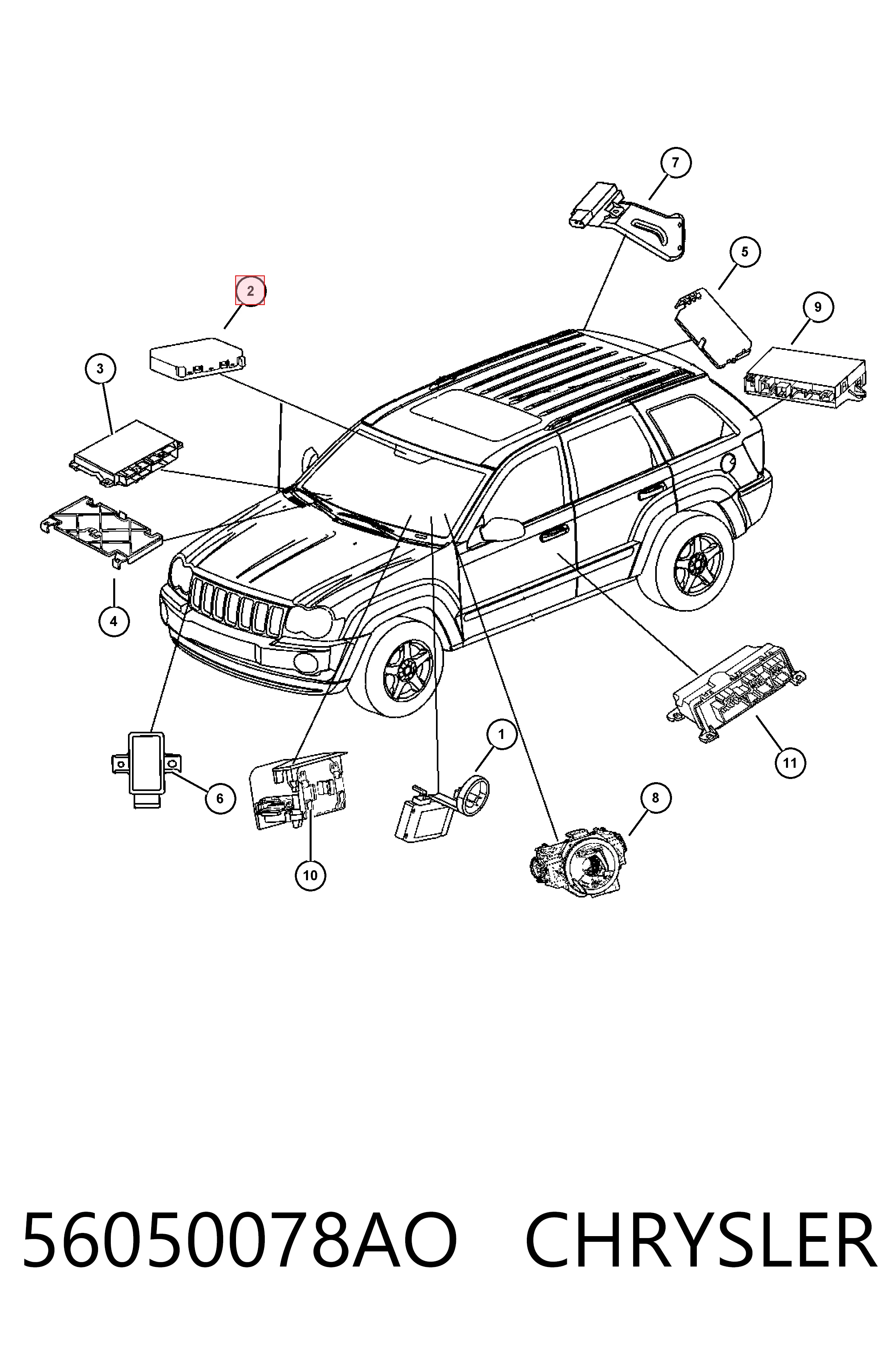  Fiat/Alfa/Lancia K56050078AH