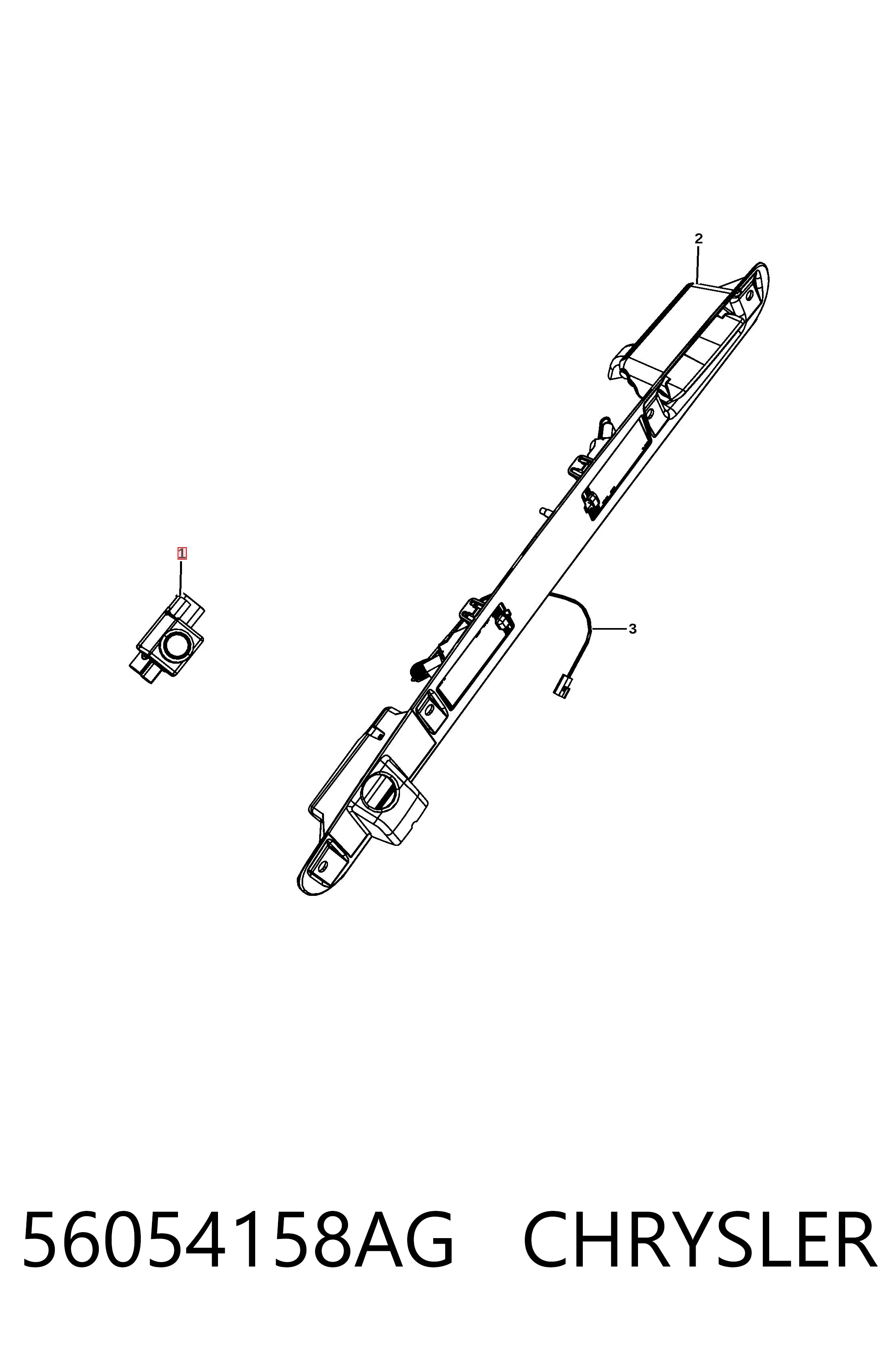 Купити K56054158AF Fiat/Alfa/Lancia 