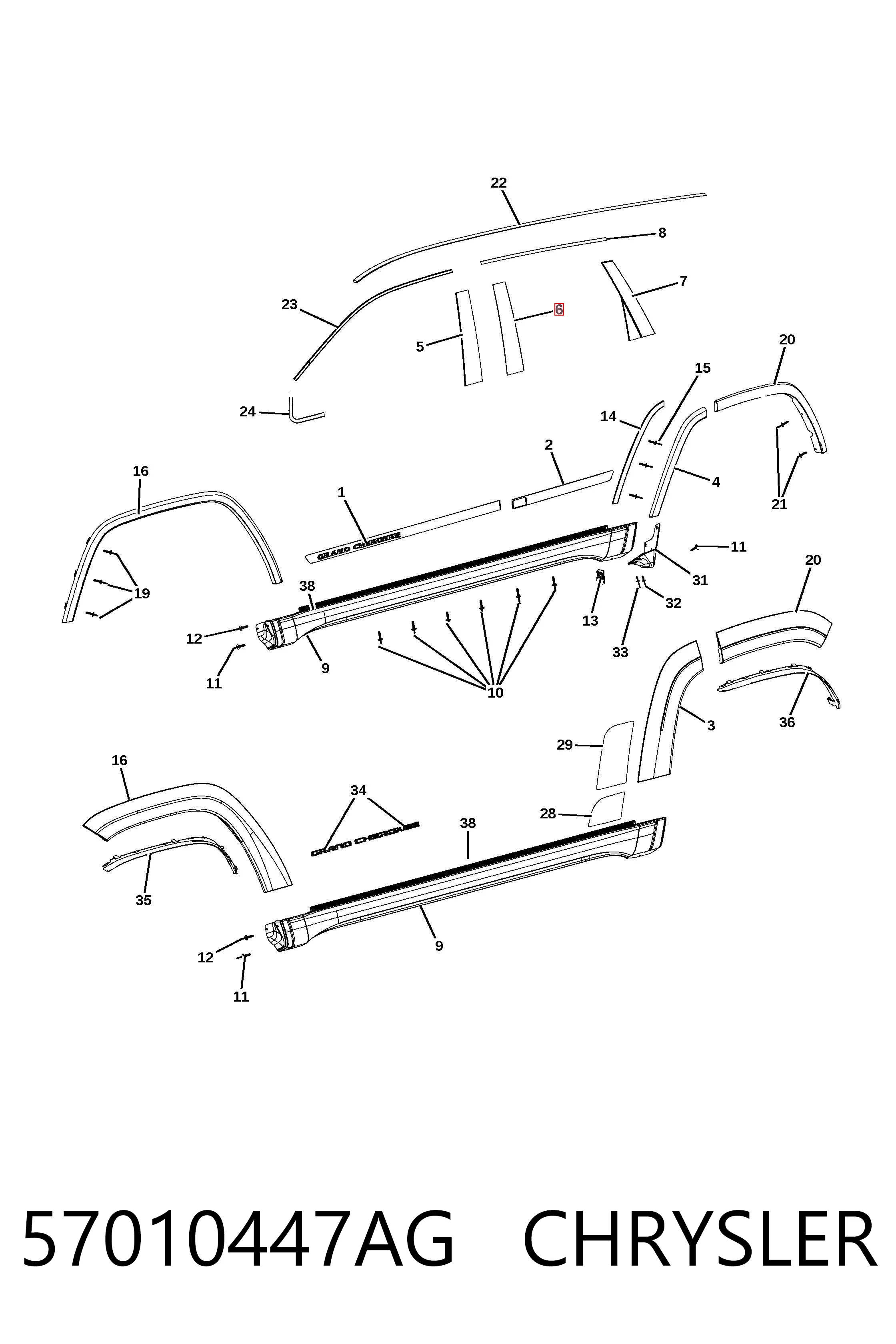 K57010447AG Fiat/Alfa/Lancia 