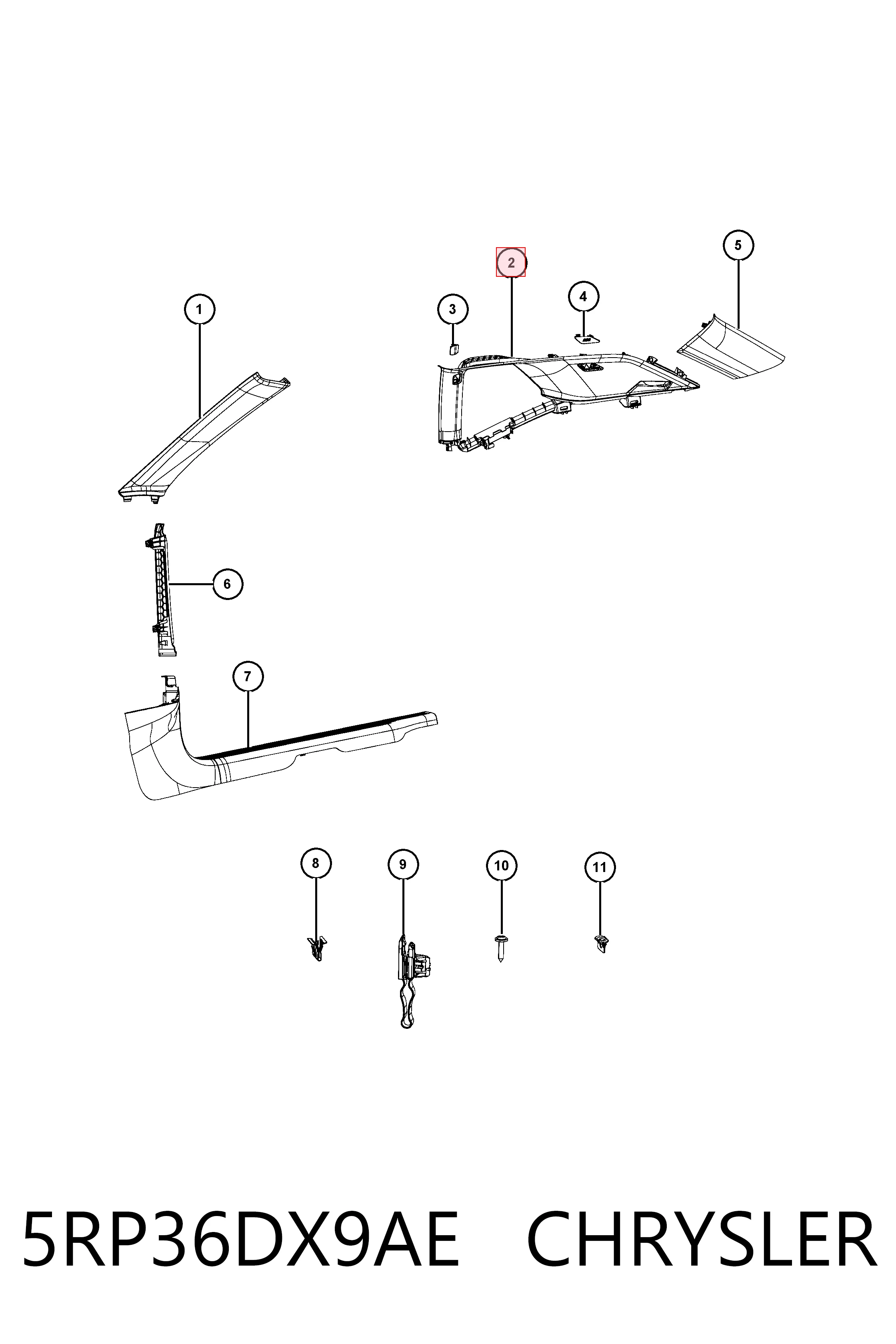  Fiat/Alfa/Lancia K5RP36DX9AE ціна, від 30.56 USD