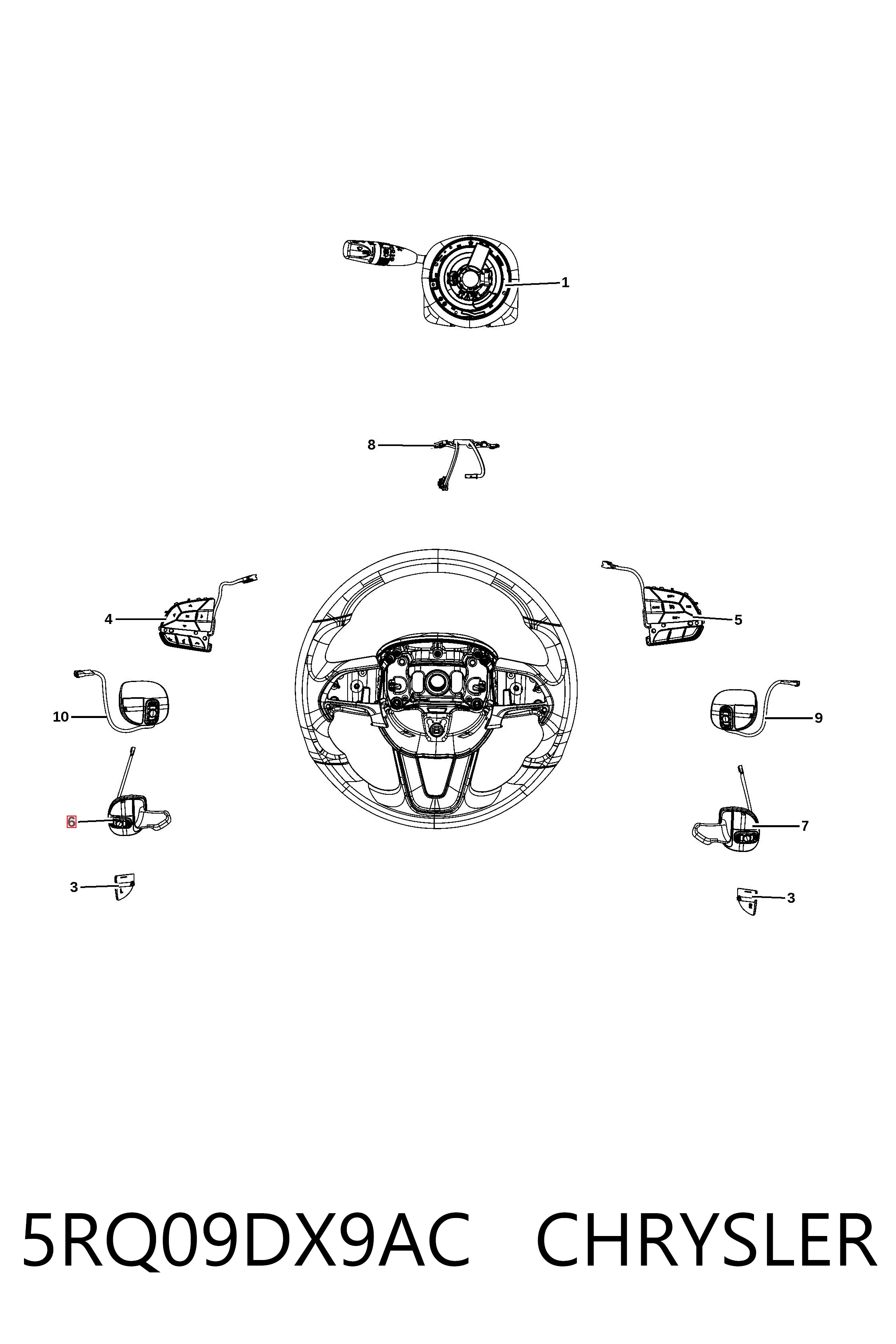 5RQ09DX9AC Chrysler 