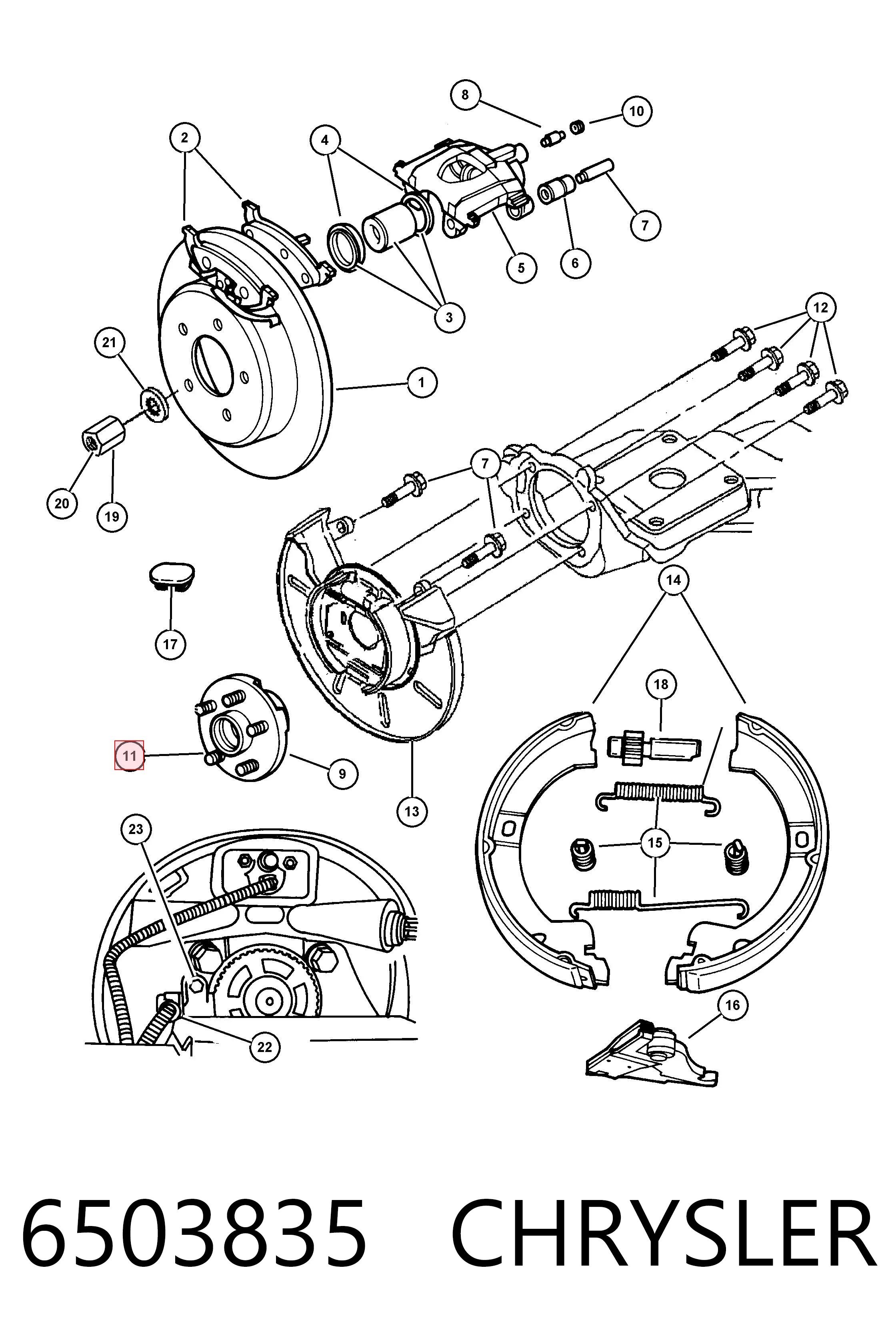 Fiat/Alfa/Lancia K06503835 ціна, від 3.26 USD