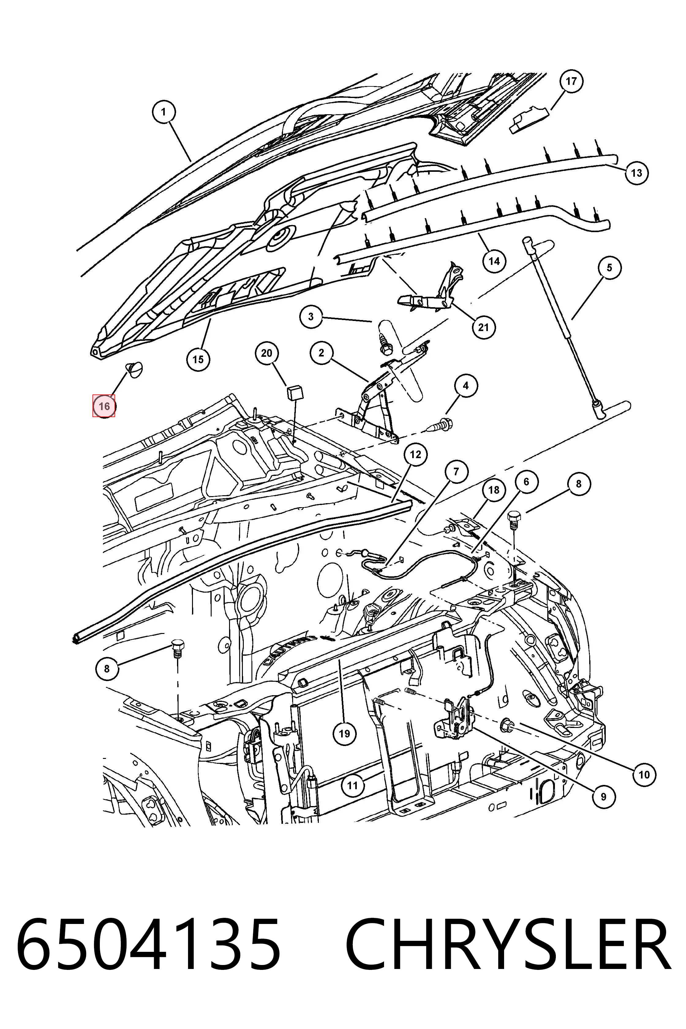 6504135 Chrysler 